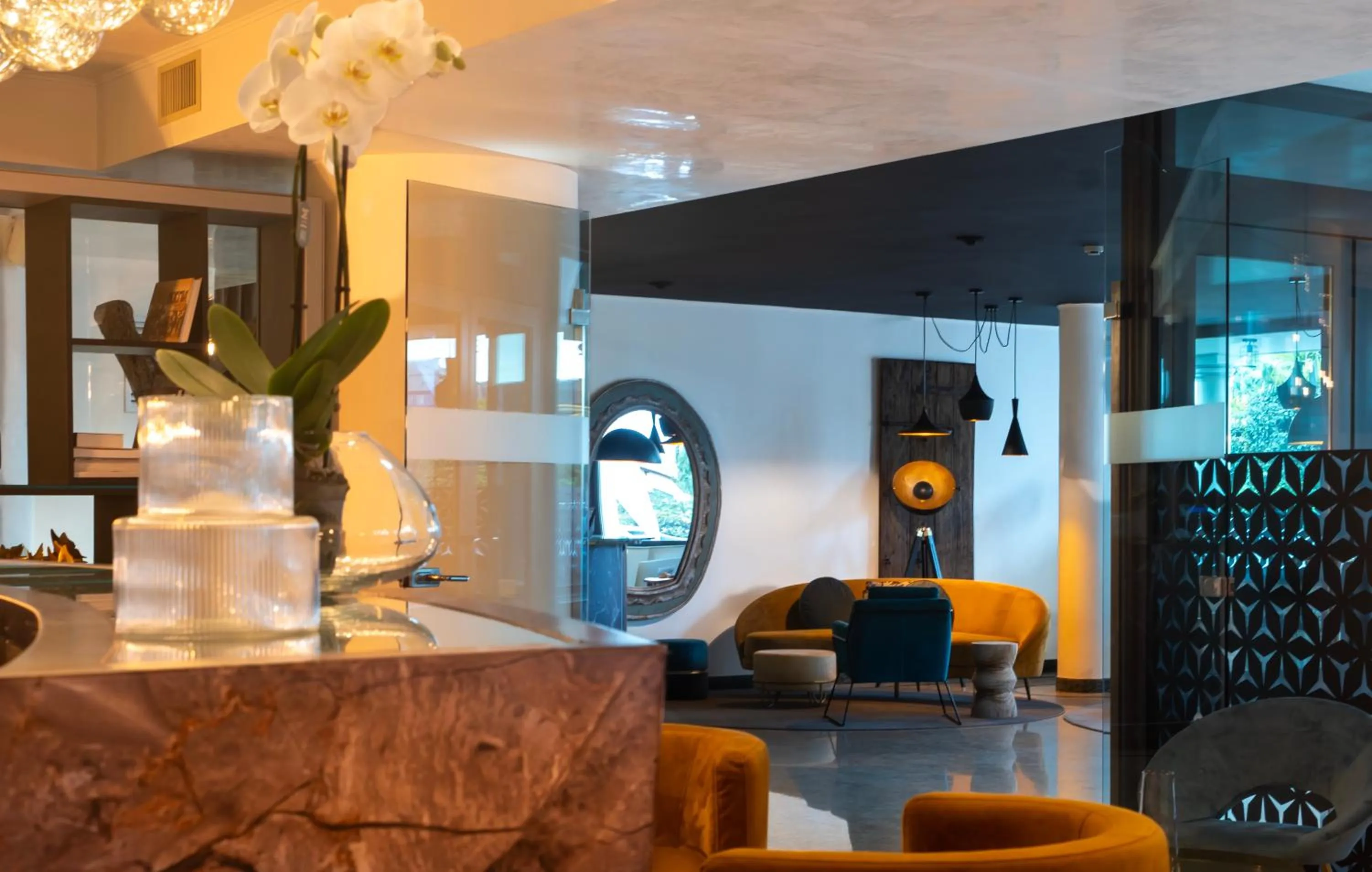 Lounge or bar in Gardone Palace Hotel