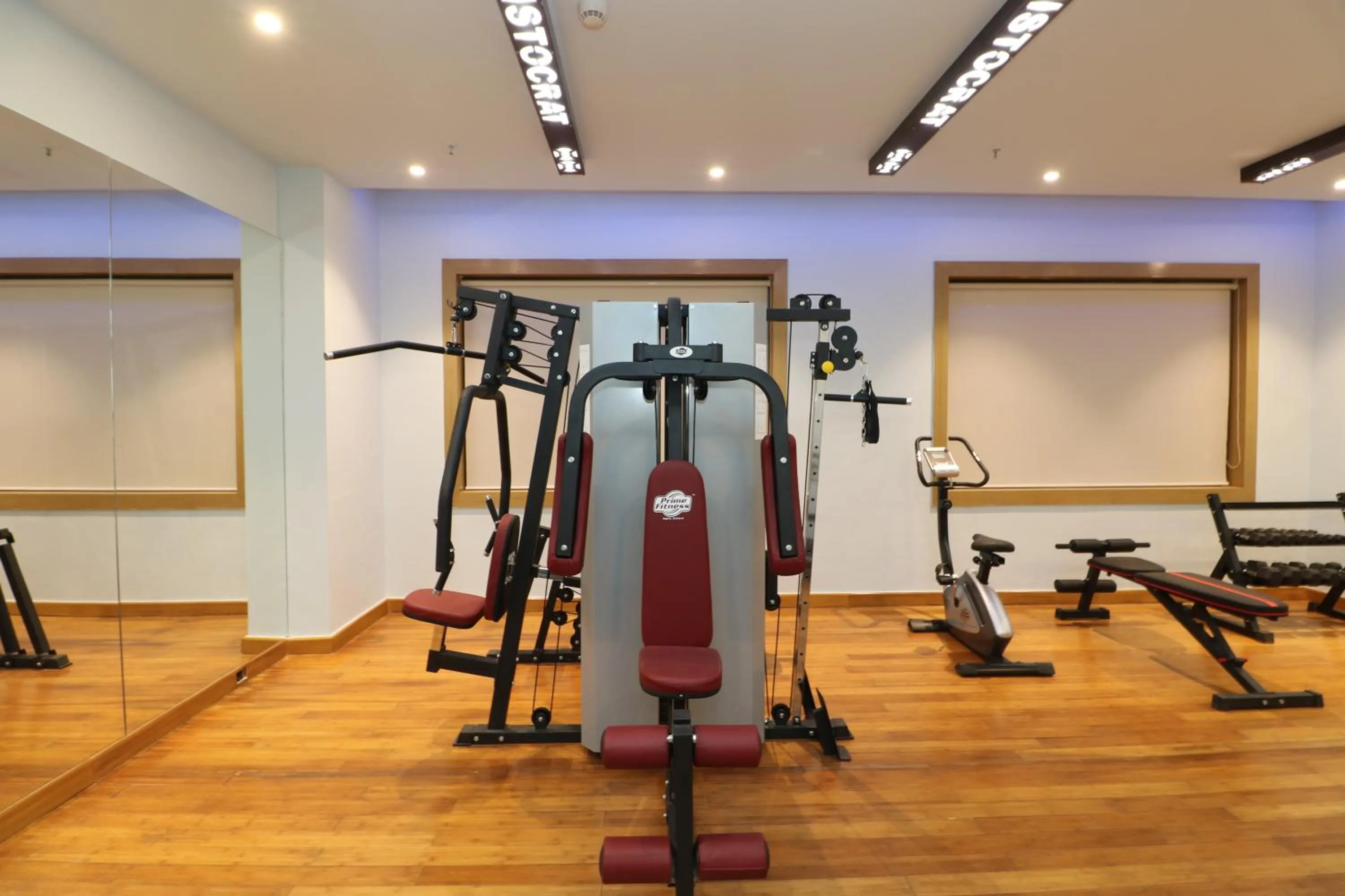 Fitness centre/facilities in Aristocrat Hotel, New Town, Kolkata