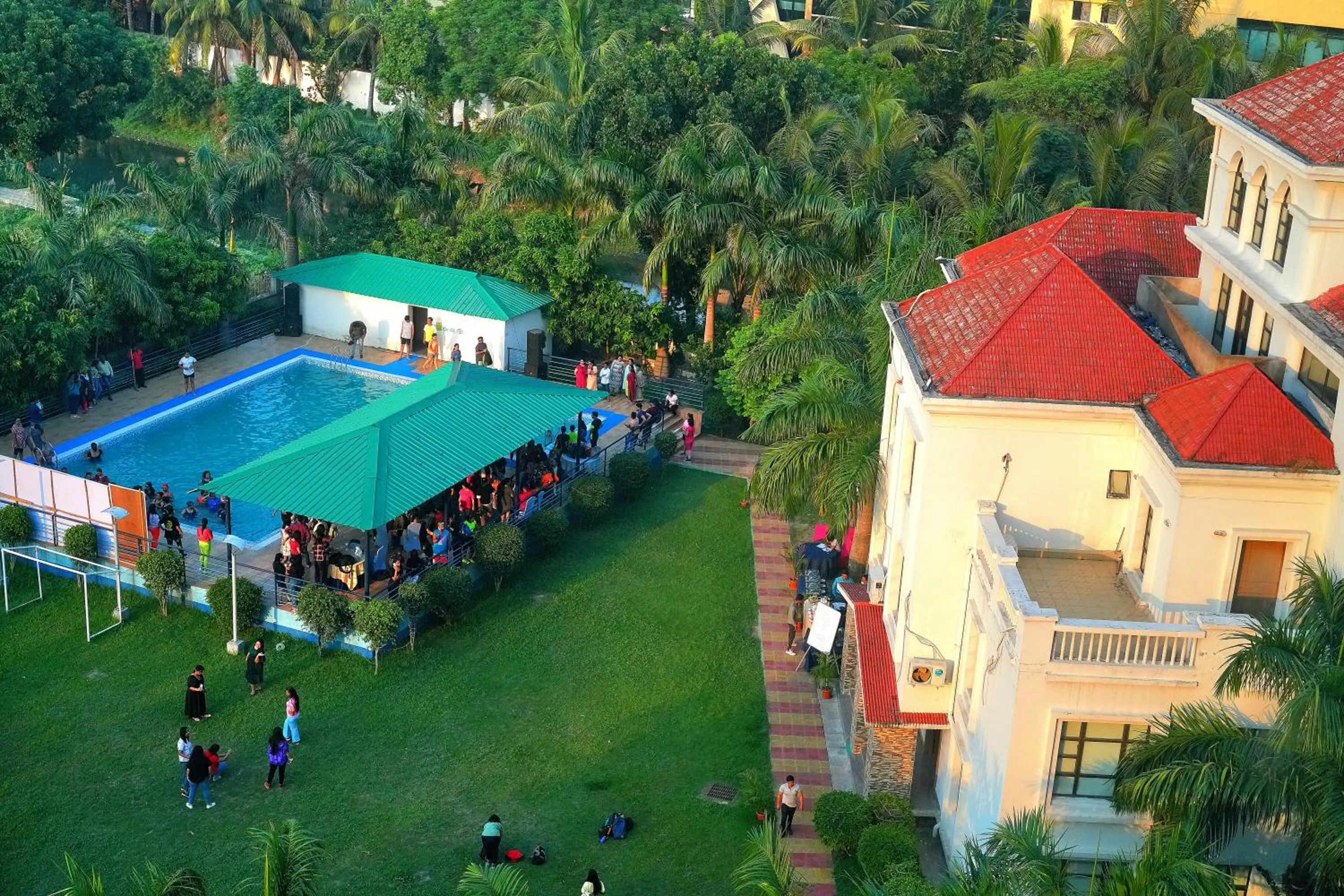 Property building in Aristocrat Hotel, New Town, Kolkata