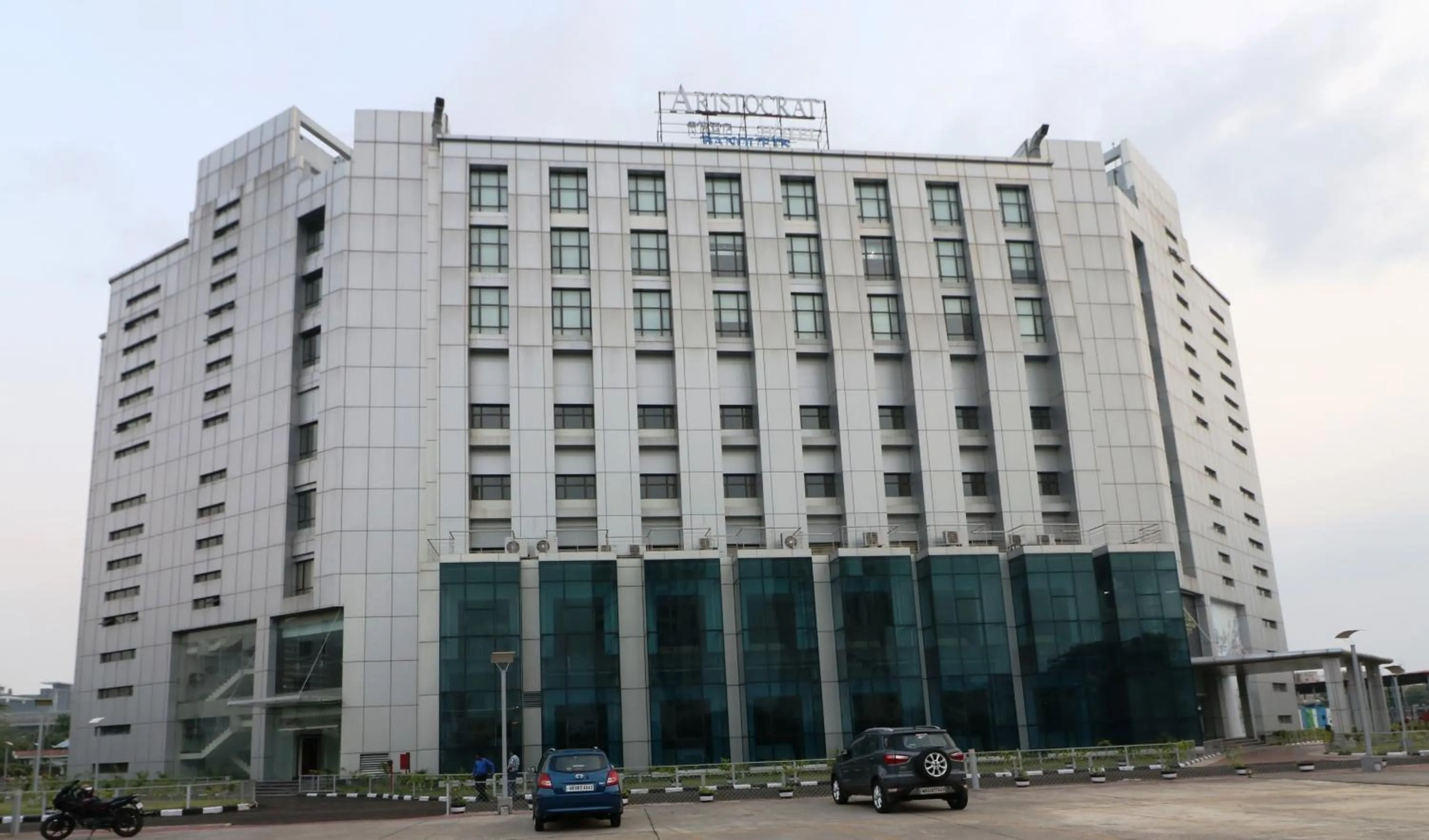 Property building in Aristocrat Hotel, New Town, Kolkata