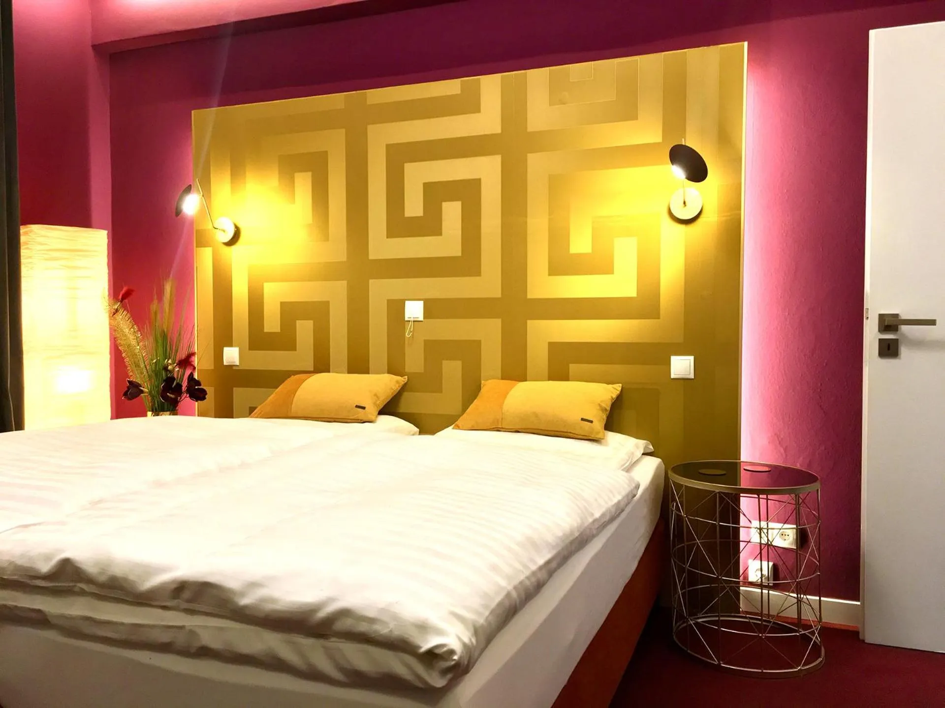 Bedroom, Bed in Hotel Garni Kluth