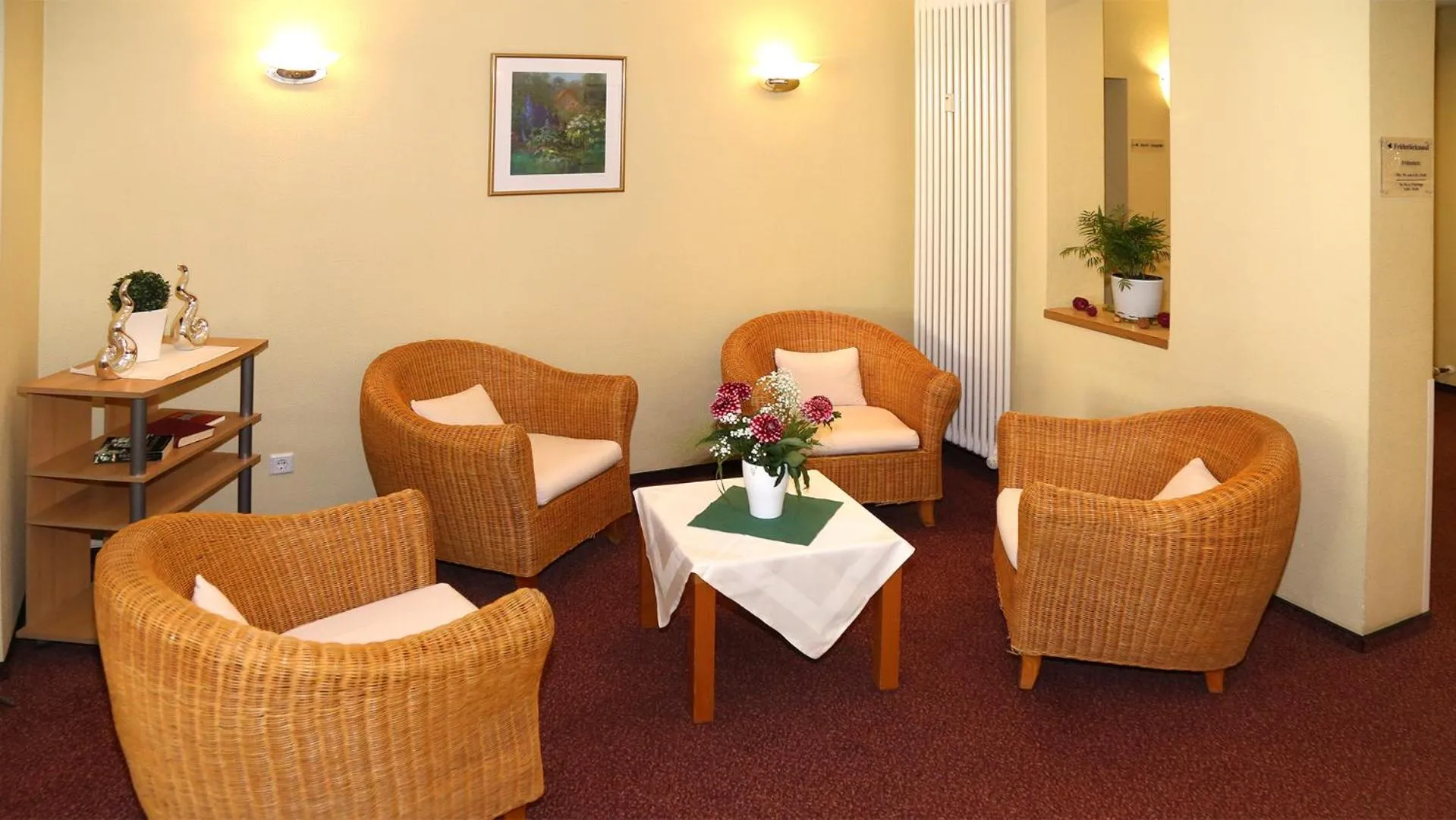 Lobby or reception in Hotel Garni Kluth