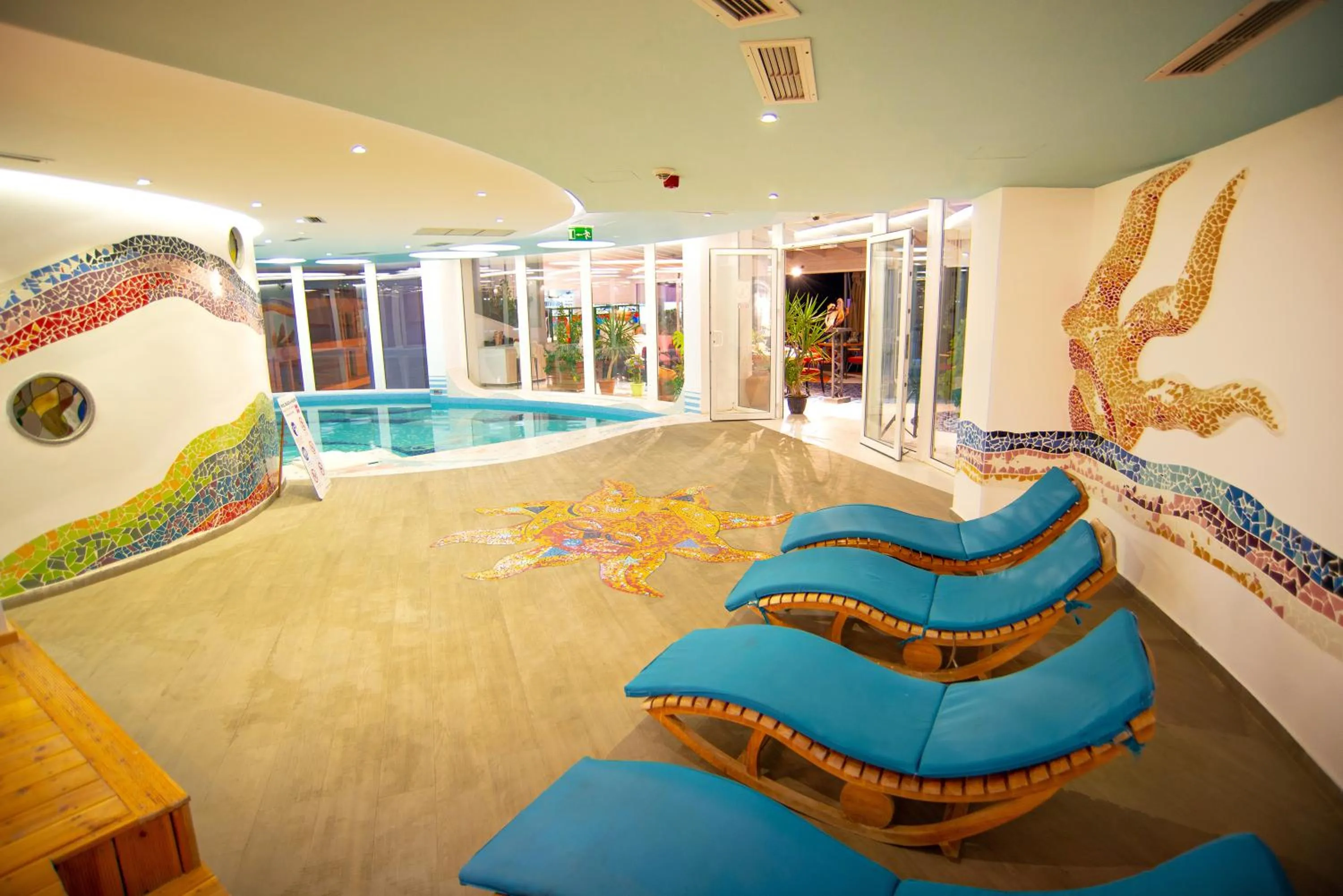 Swimming pool in Bougainville Bay Apartments