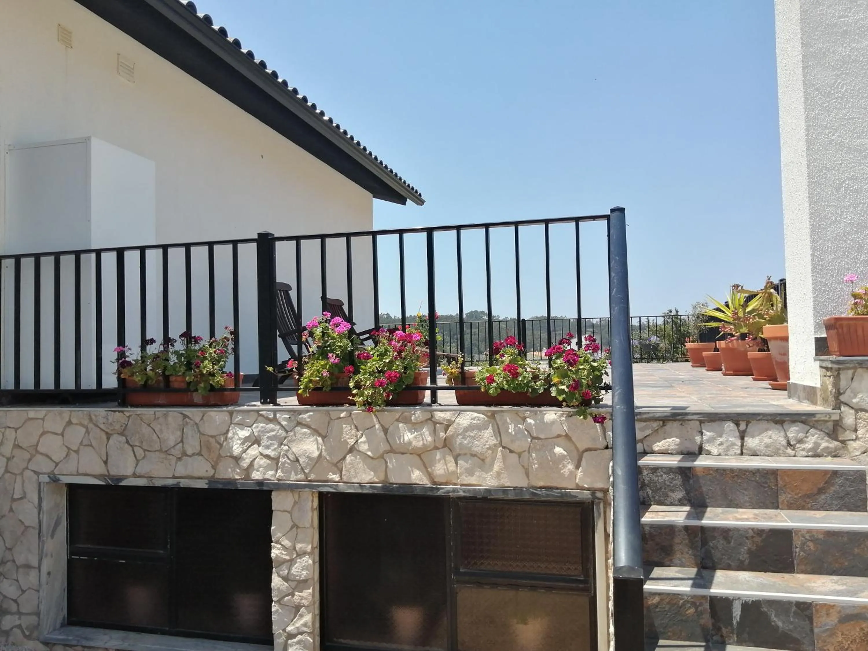 Balcony/Terrace in BB Silvercoast Casa das Flores