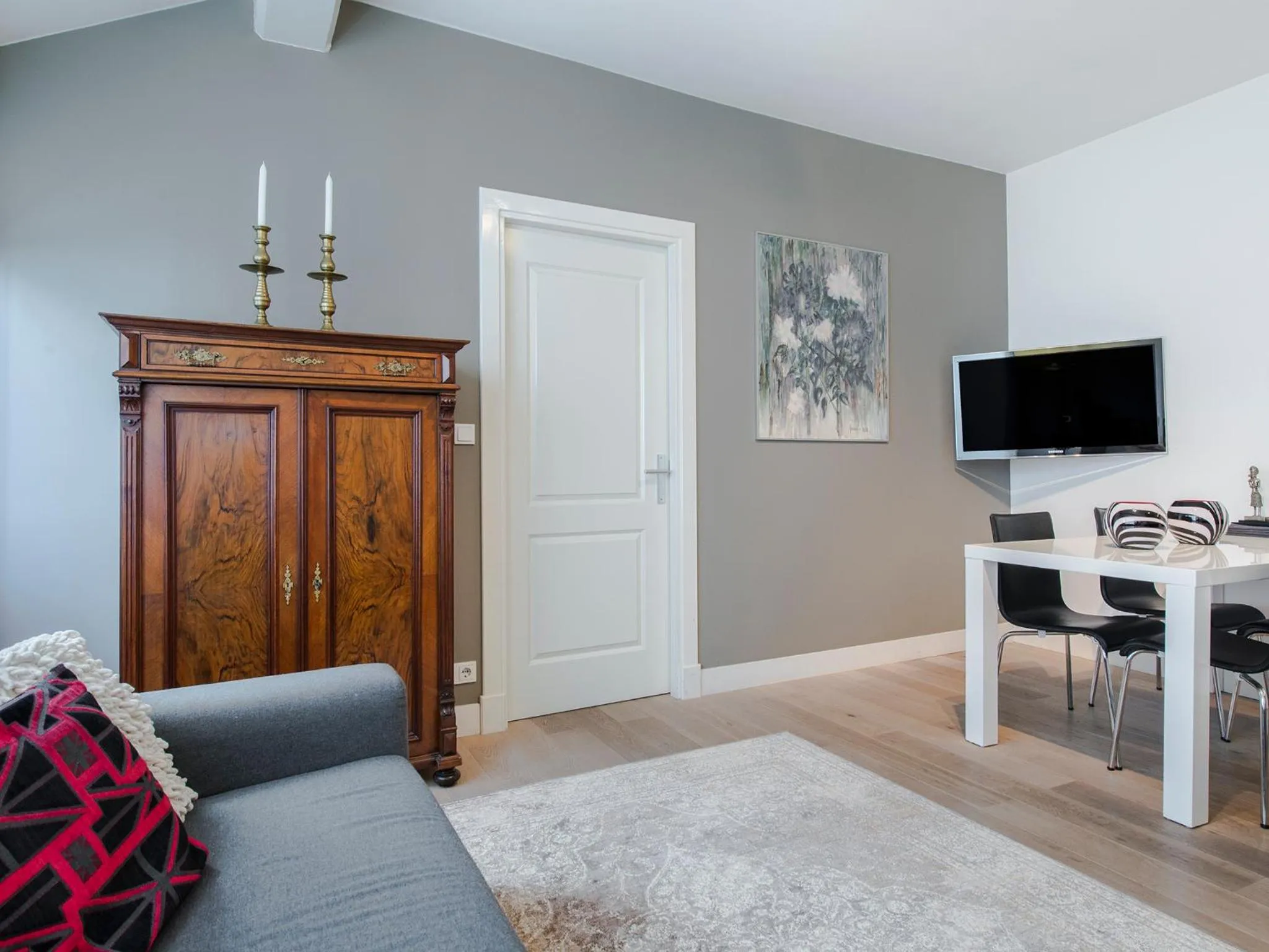 Living room in Palm Apartment Amsterdam