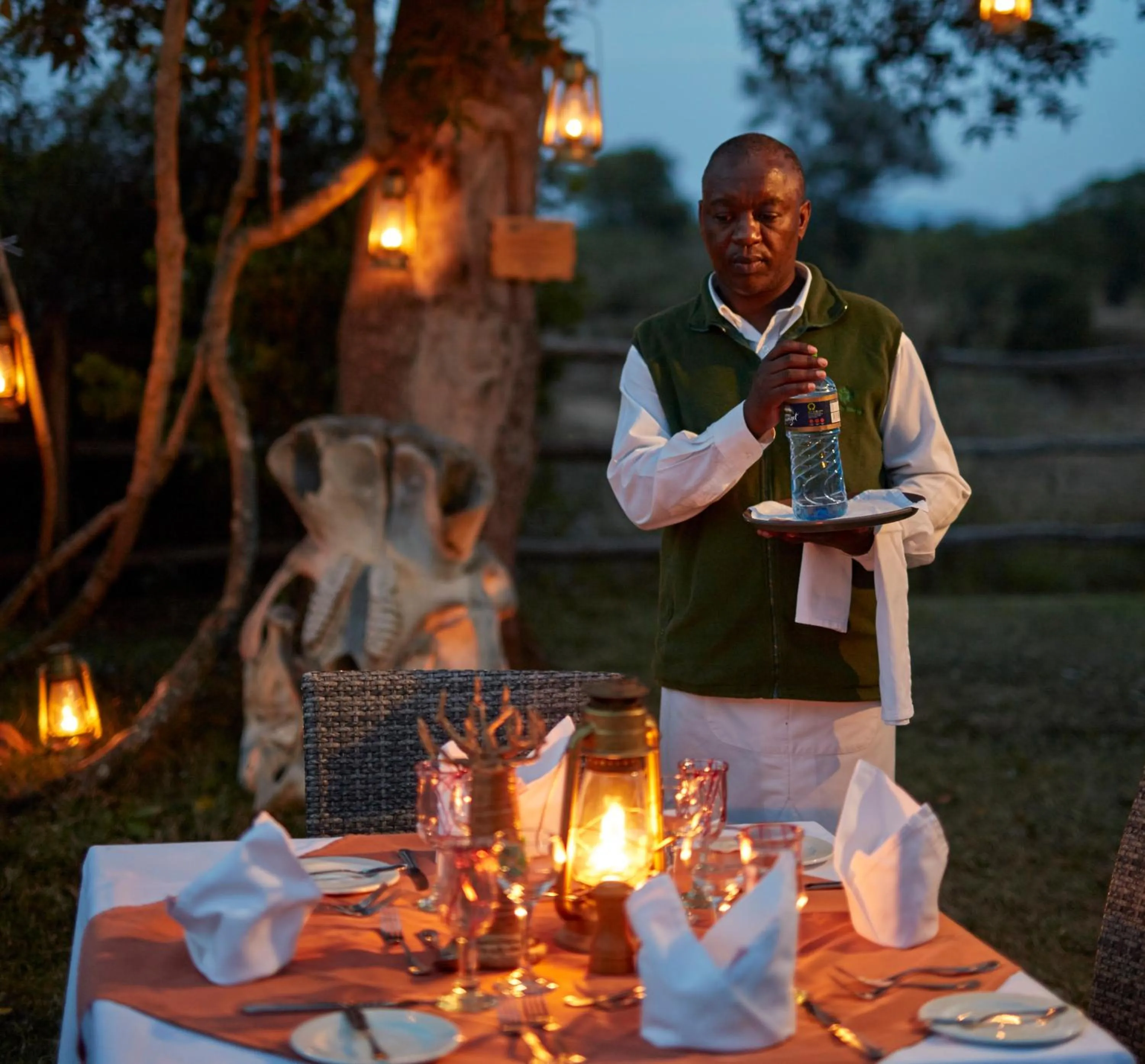 Staff in Neptune Mara Rianta Luxury Camp - All Inclusive.