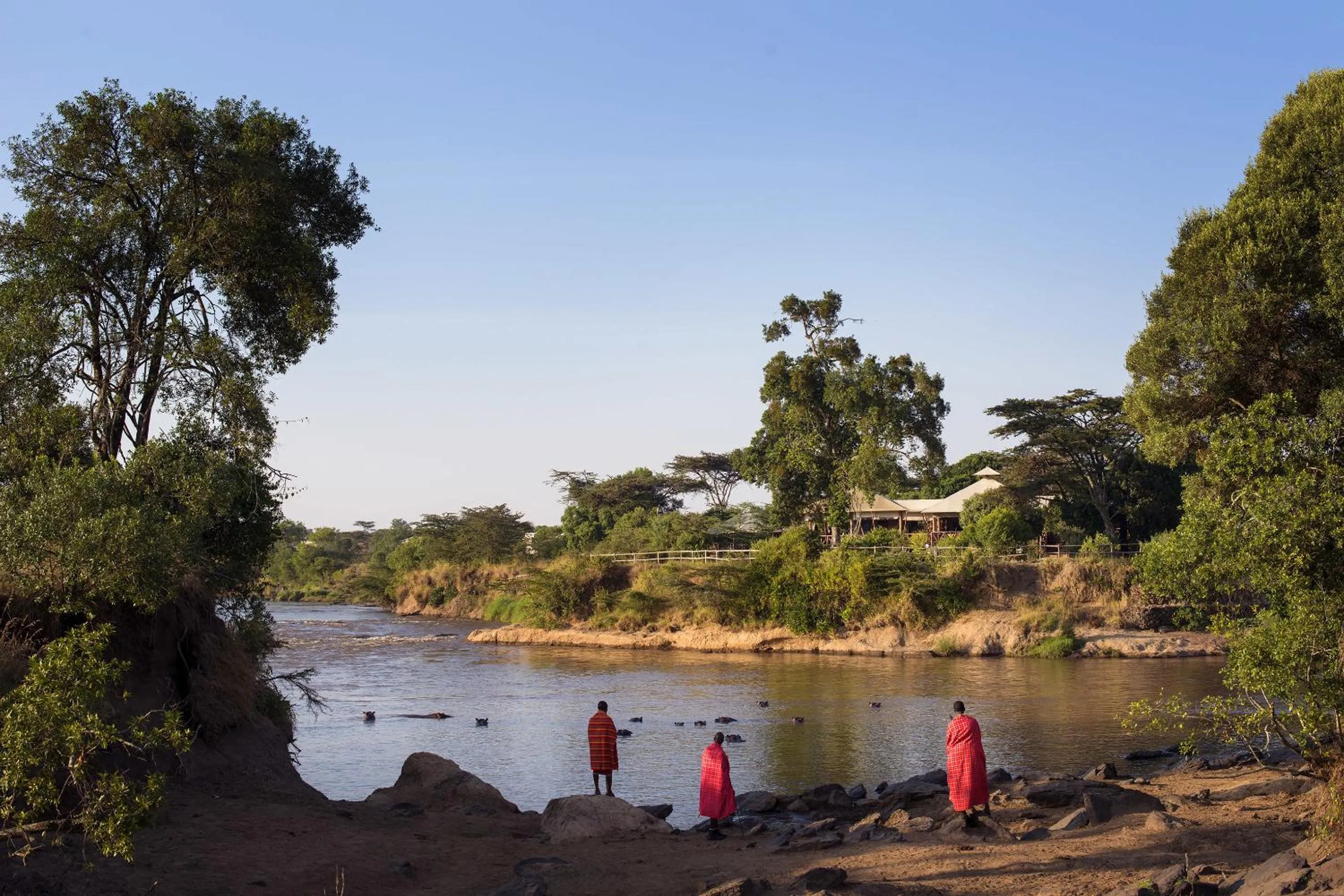 Facade/entrance in Neptune Mara Rianta Luxury Camp - All Inclusive.