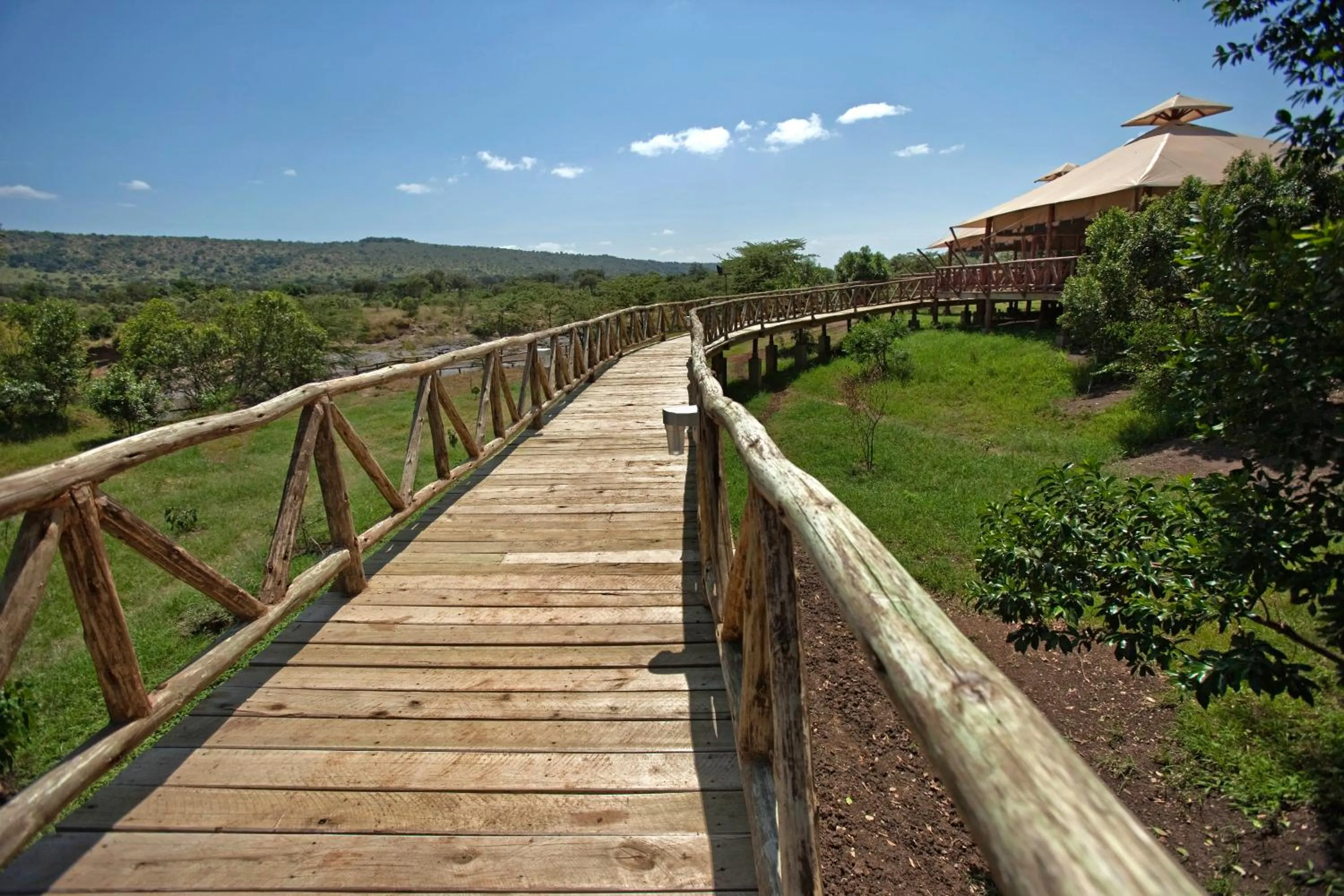 Garden view in Neptune Mara Rianta Luxury Camp - All Inclusive.