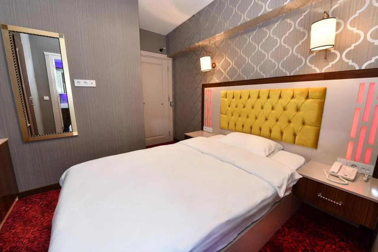 Bed in Sea Moon Hotel