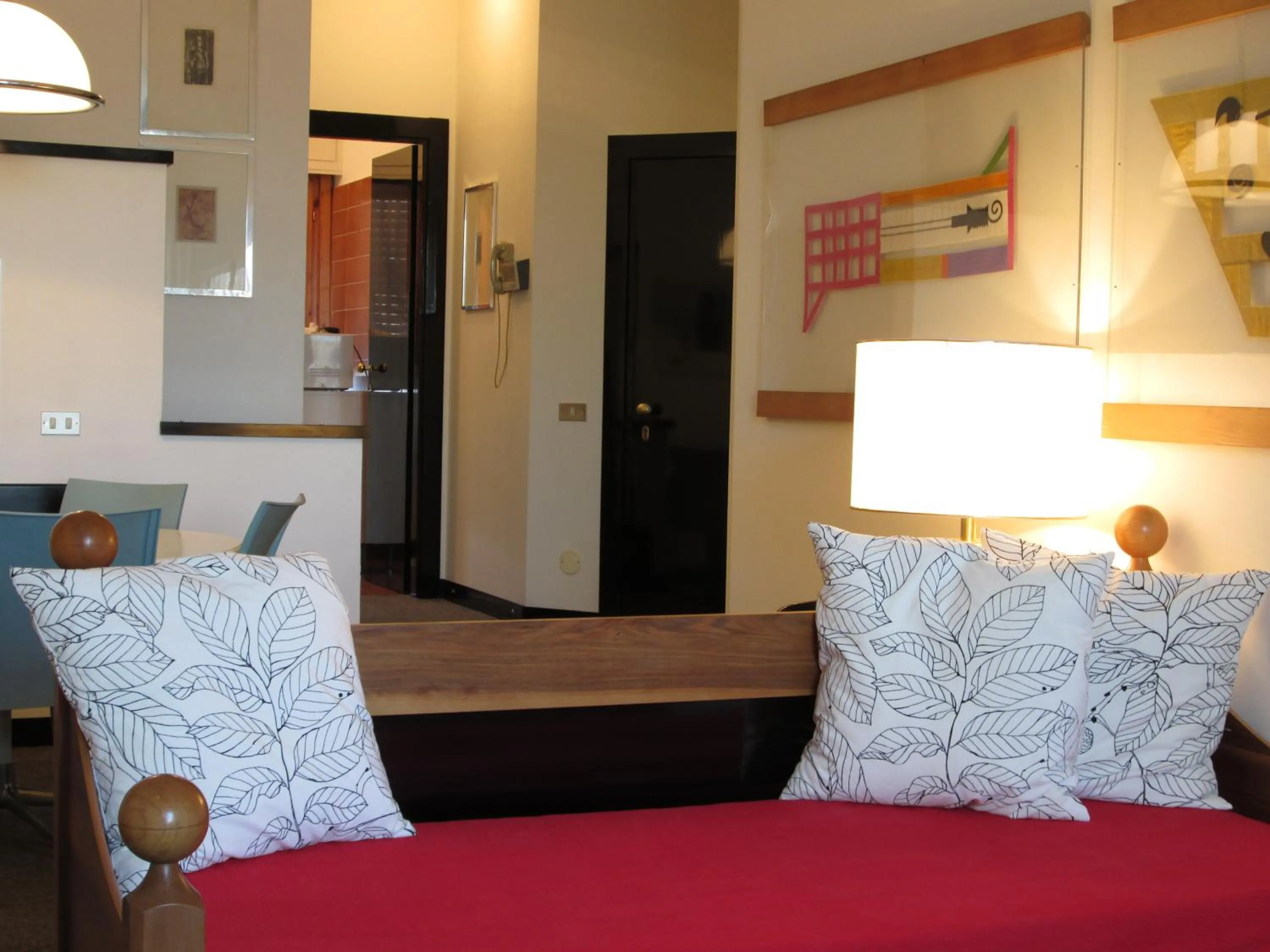 Decorative detail, Bed in Residence Domus