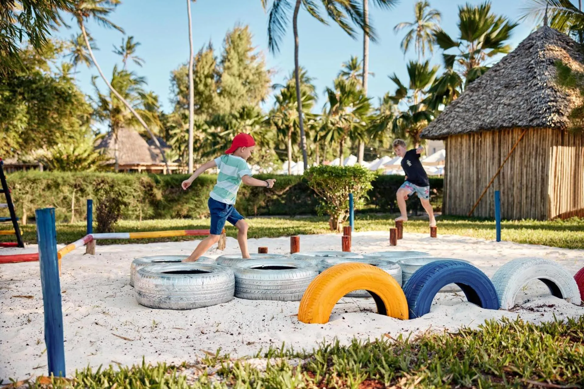 Children play ground in TUI BLUE Bahari Zanzibar