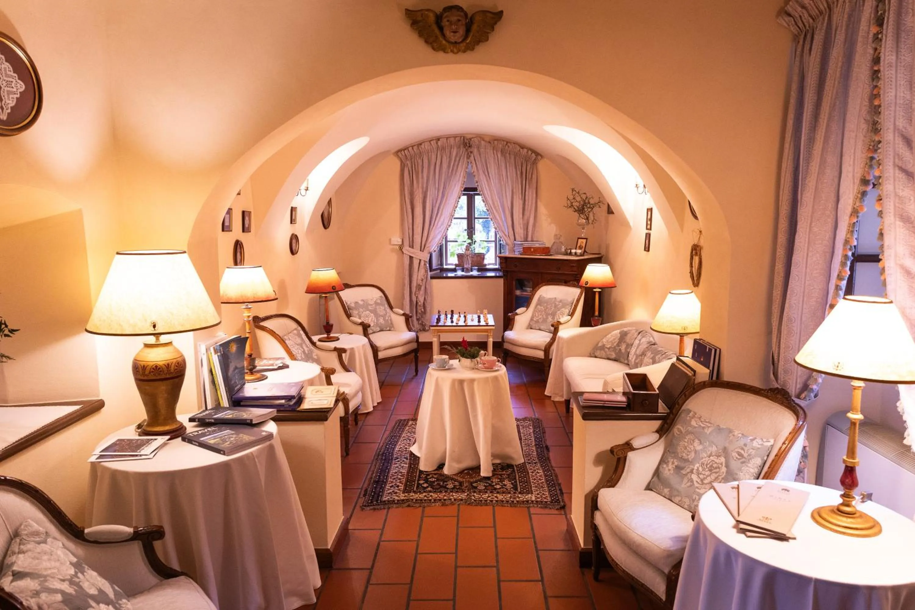 Living room in Kendov Dvorec