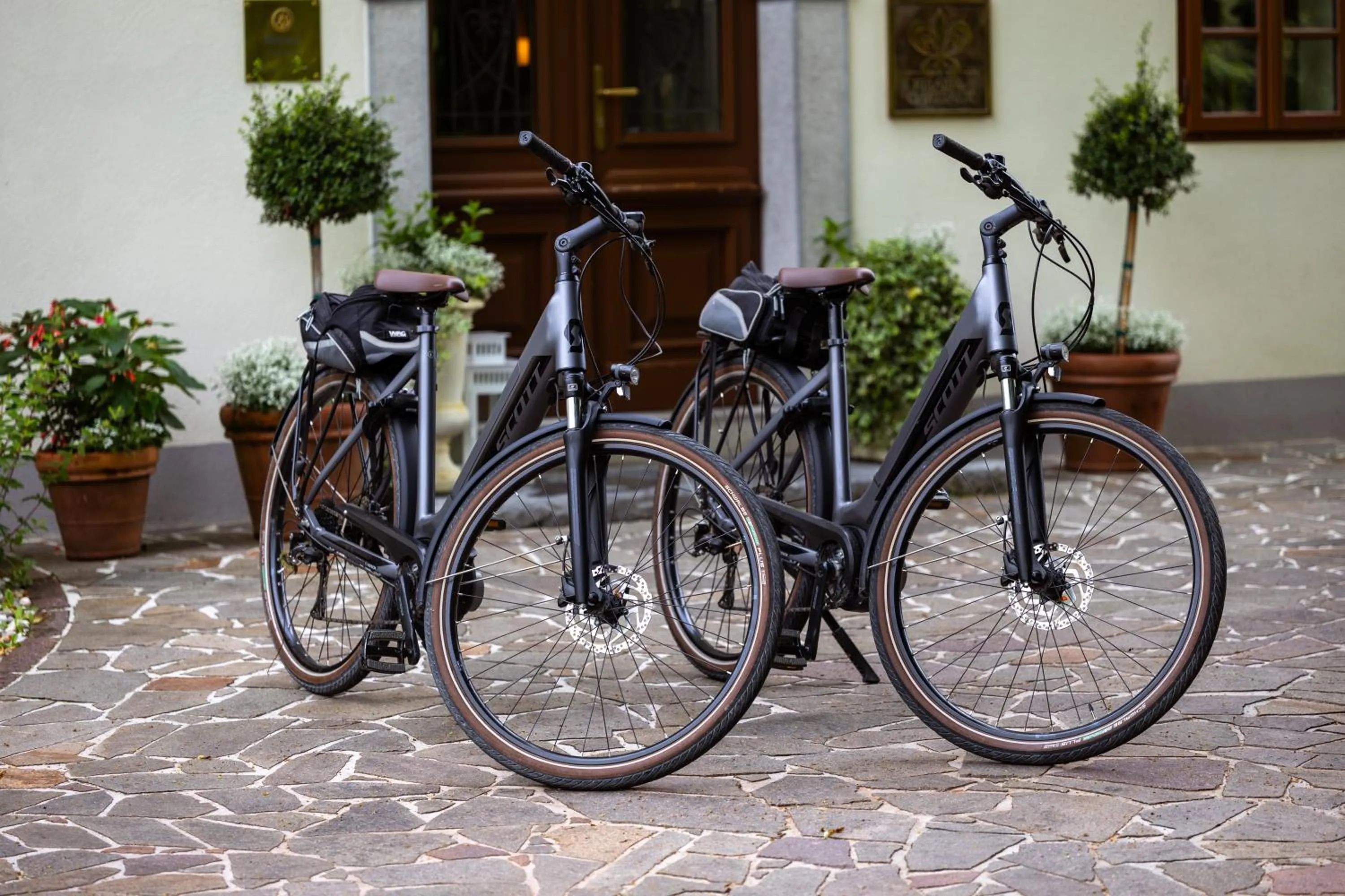 Cycling in Kendov Dvorec