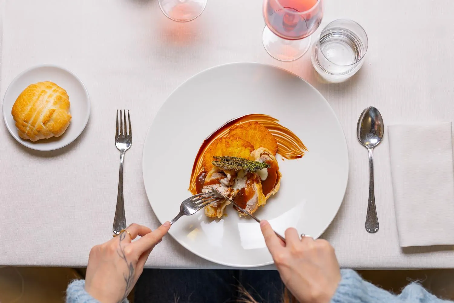 Food close-up in Phi Hotel Bellamonte