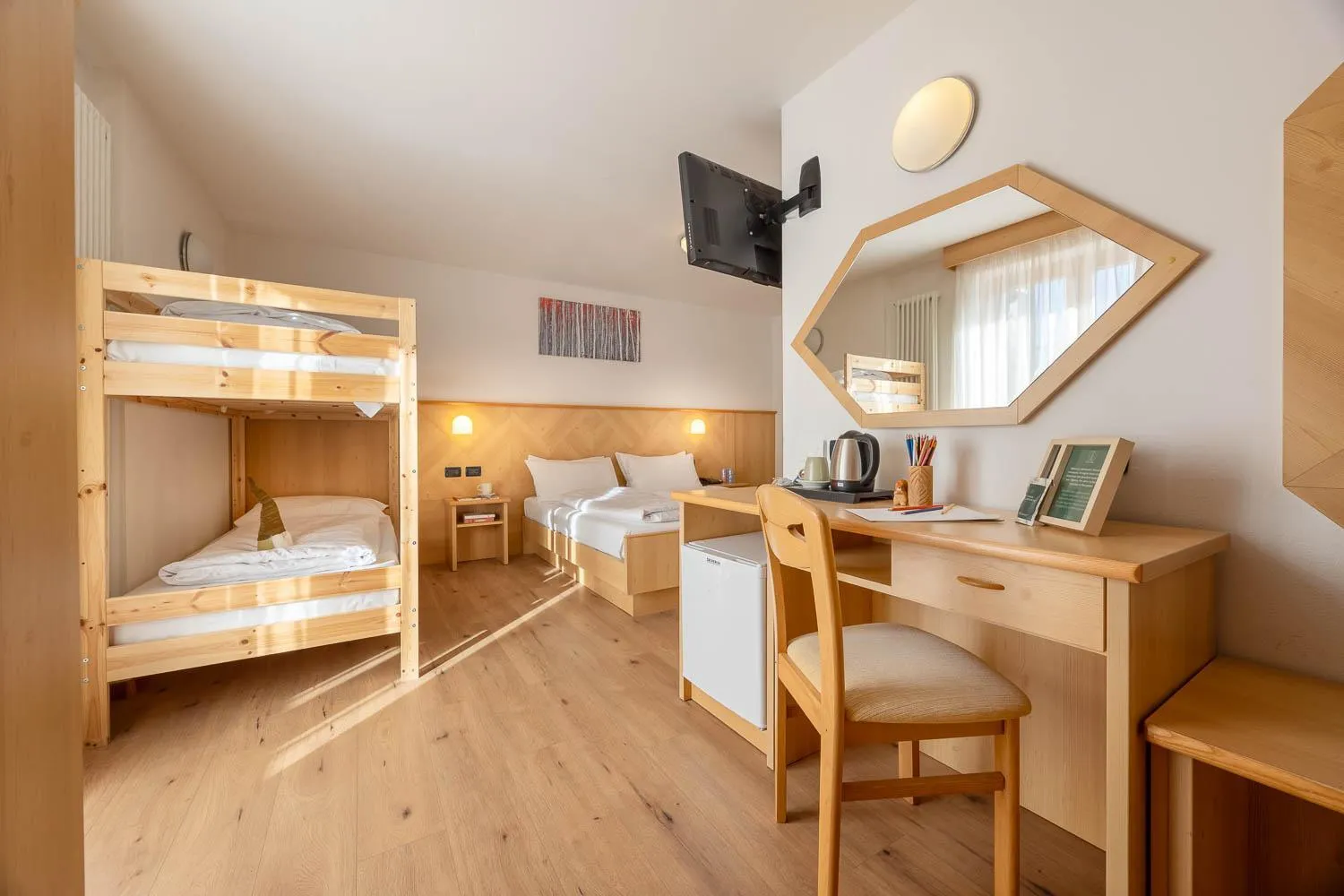 Photo of the whole room, Bed in Phi Hotel Bellamonte