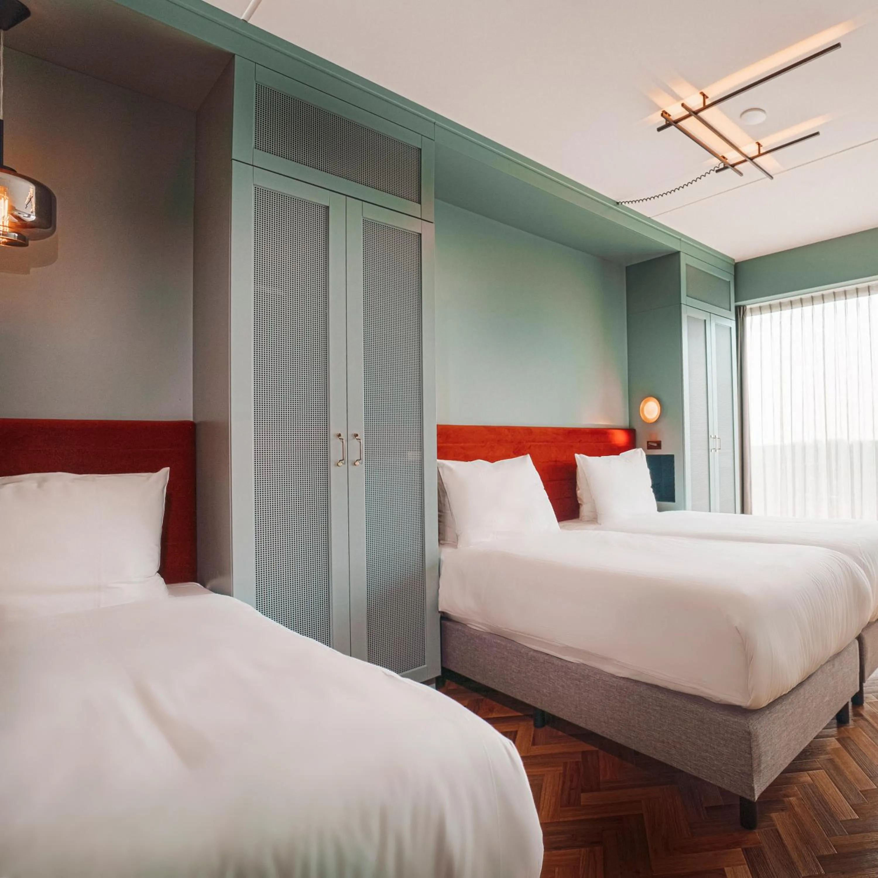 Bed in Olympic Hotel