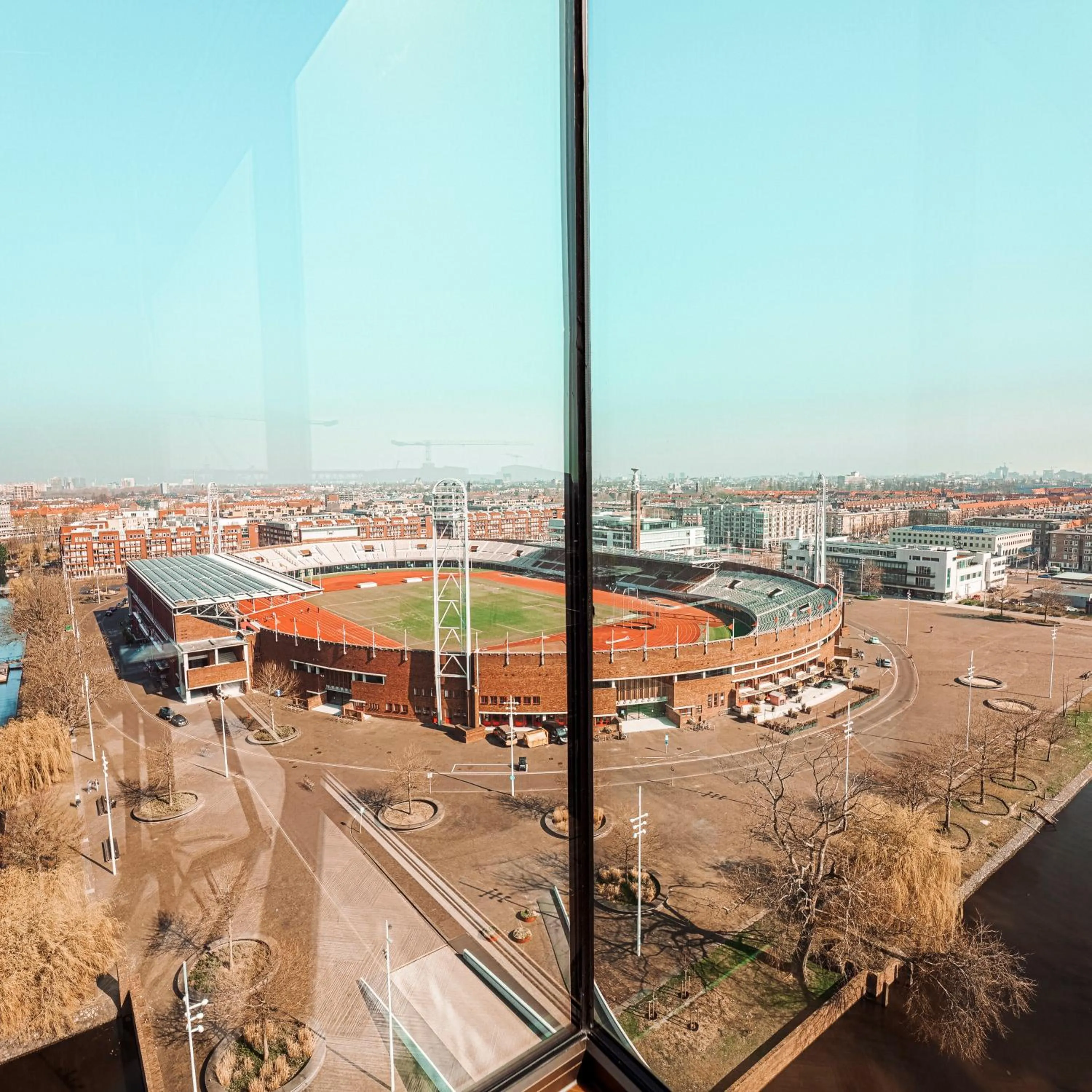 City view in Olympic Hotel