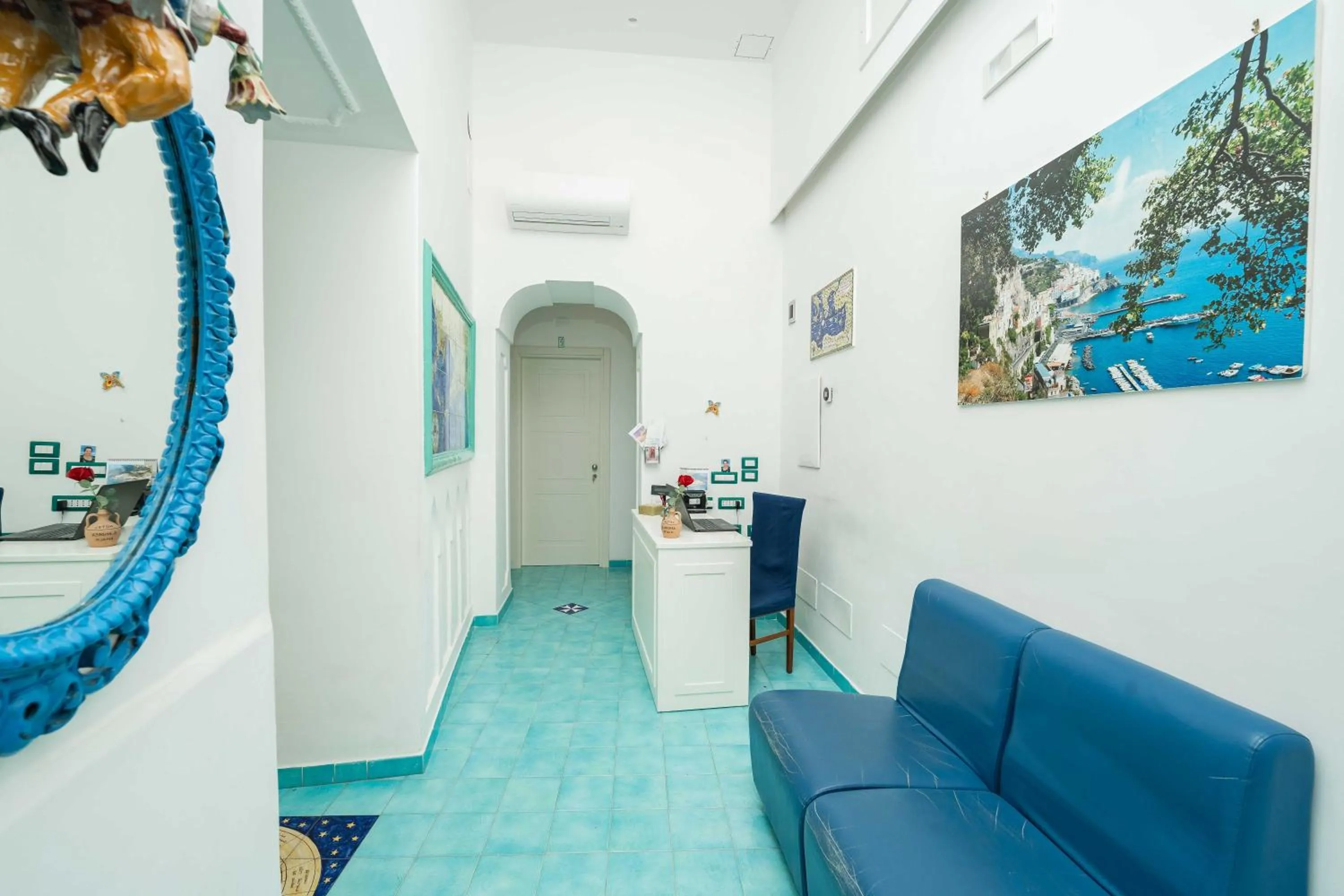 Seating area in Albergo S. Andrea