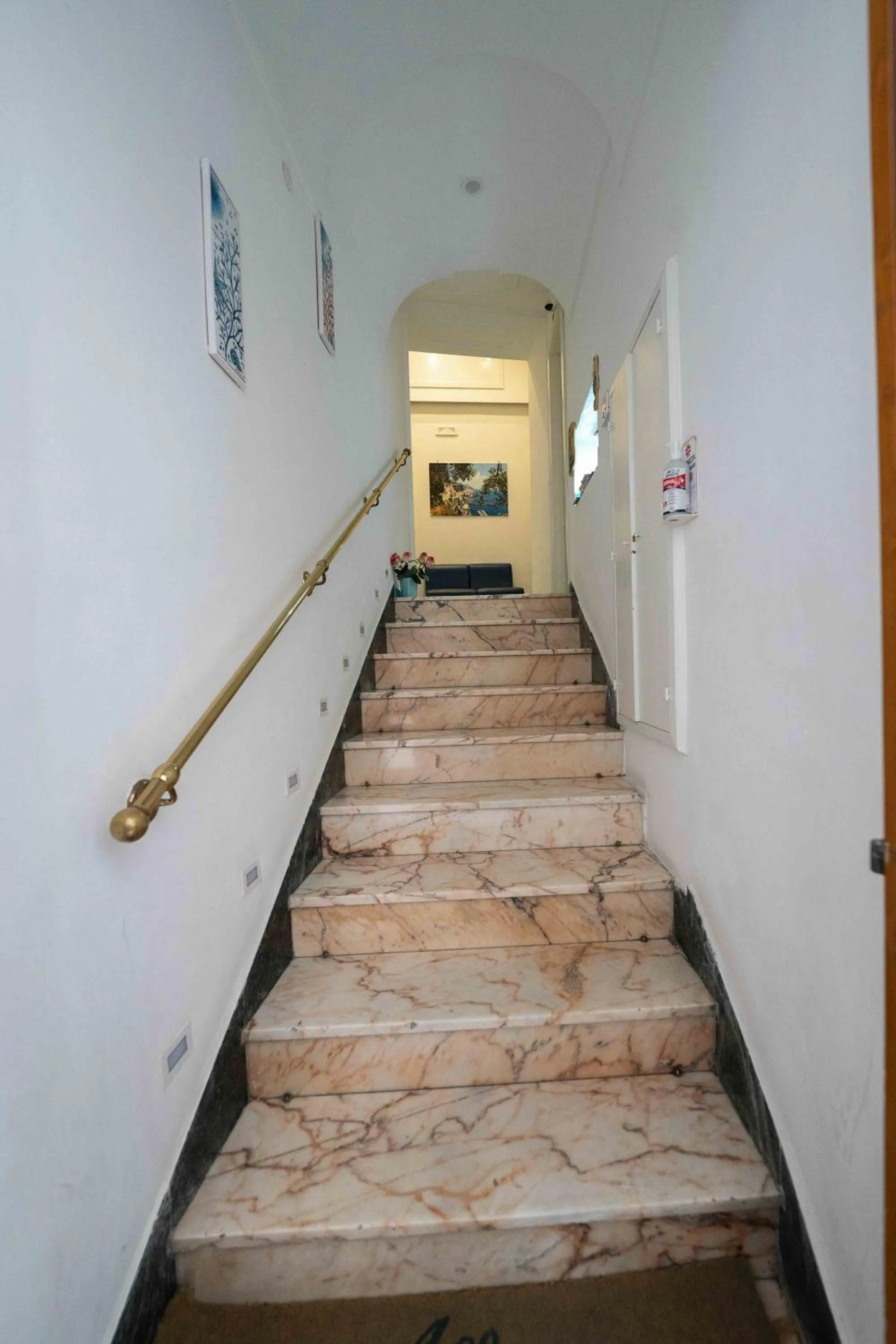 Decorative detail in Albergo S. Andrea