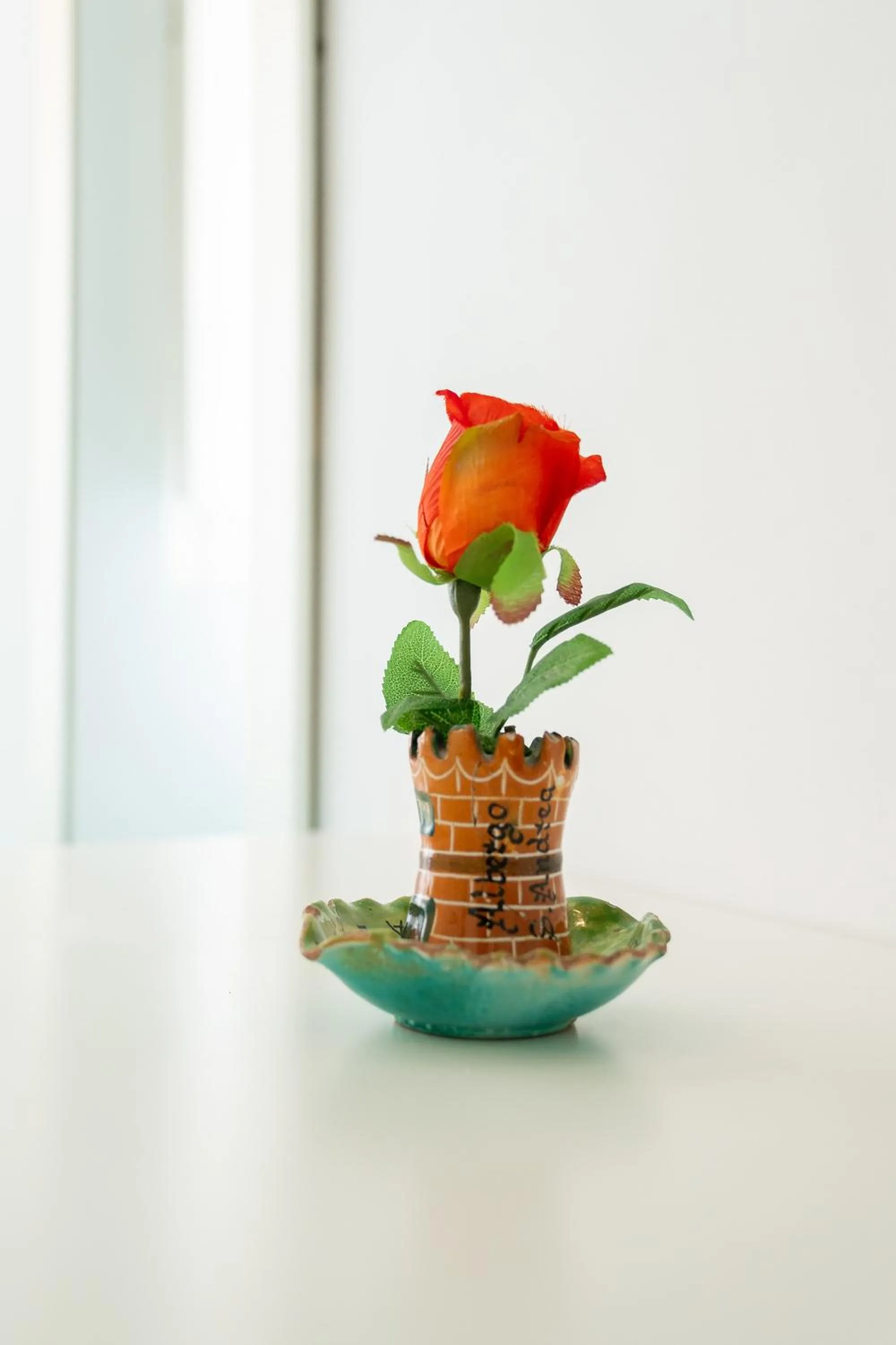 Decorative detail in Albergo S. Andrea