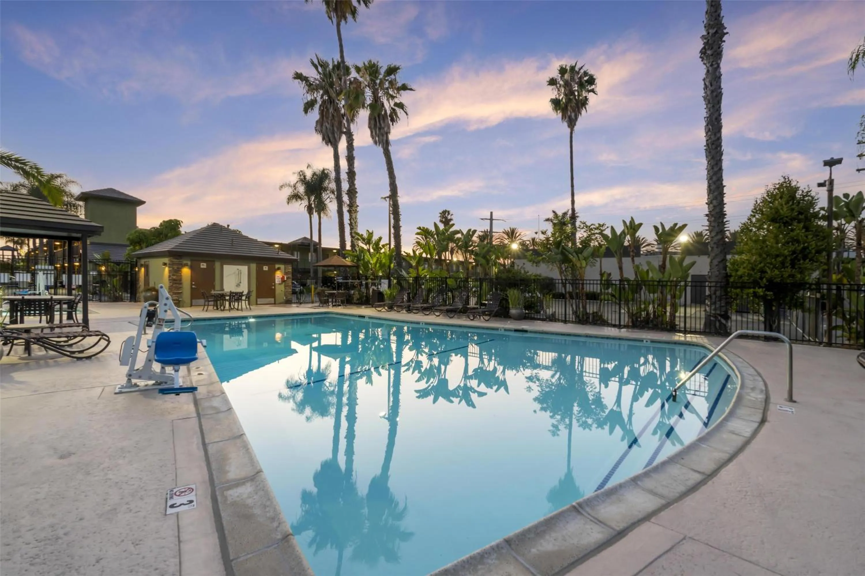 Pool view in Best Western Plus Pavilions