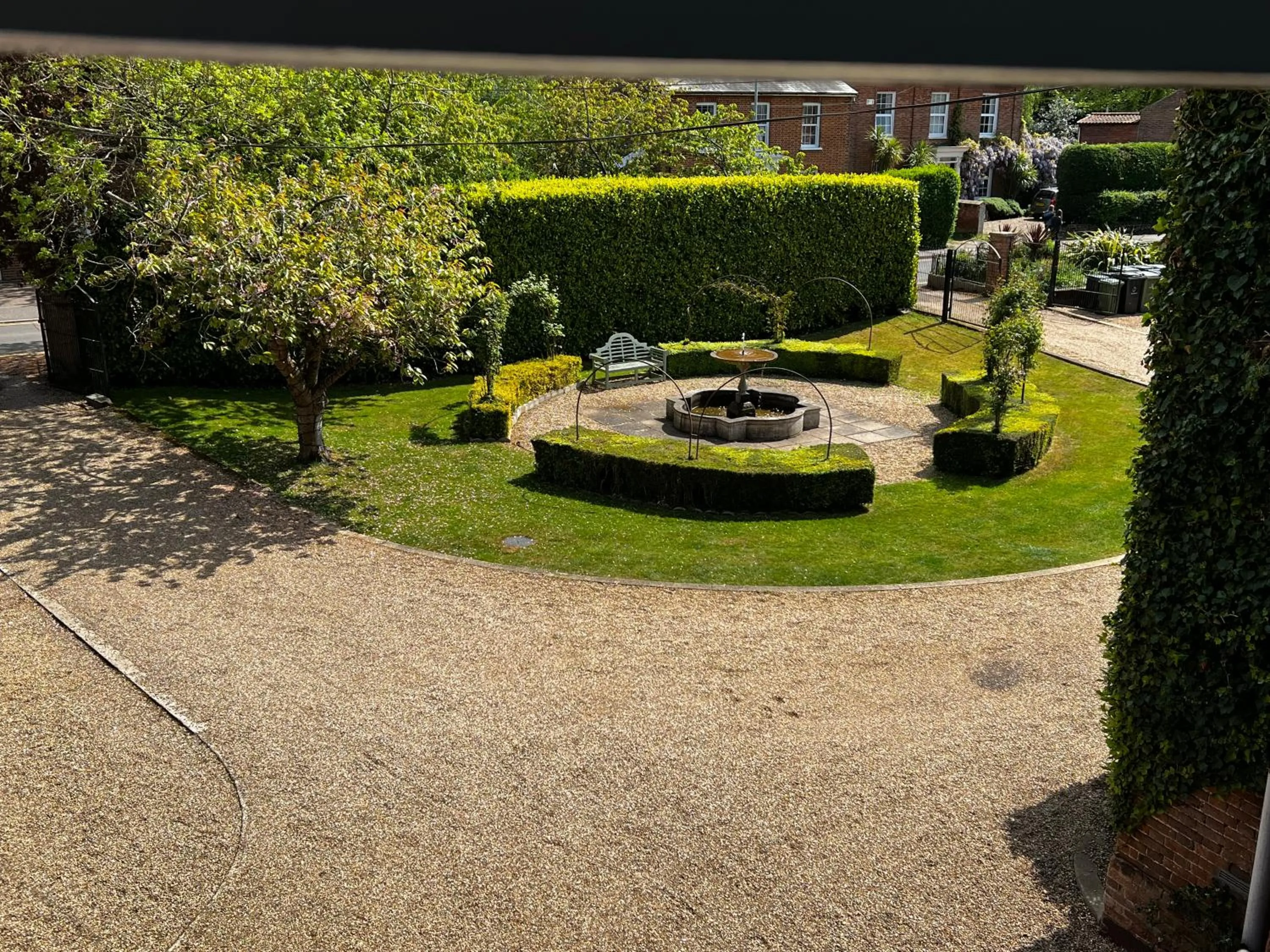 Garden view in Glendower Guest Apartments