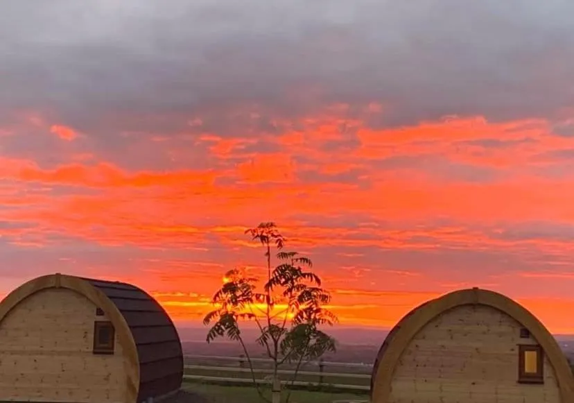 Sunset in Standing Stones Lodge