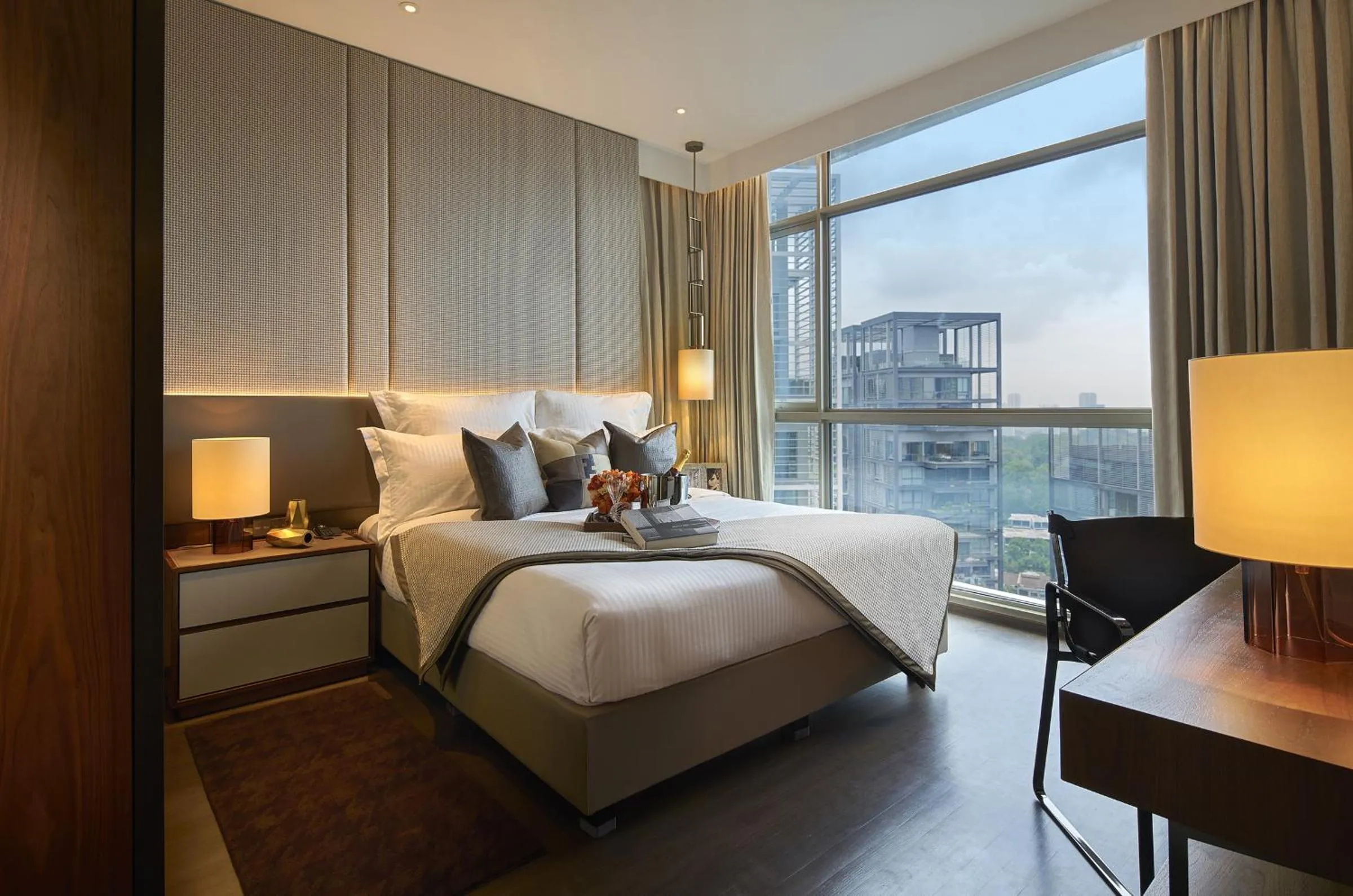 Bed in Ascott Orchard Singapore