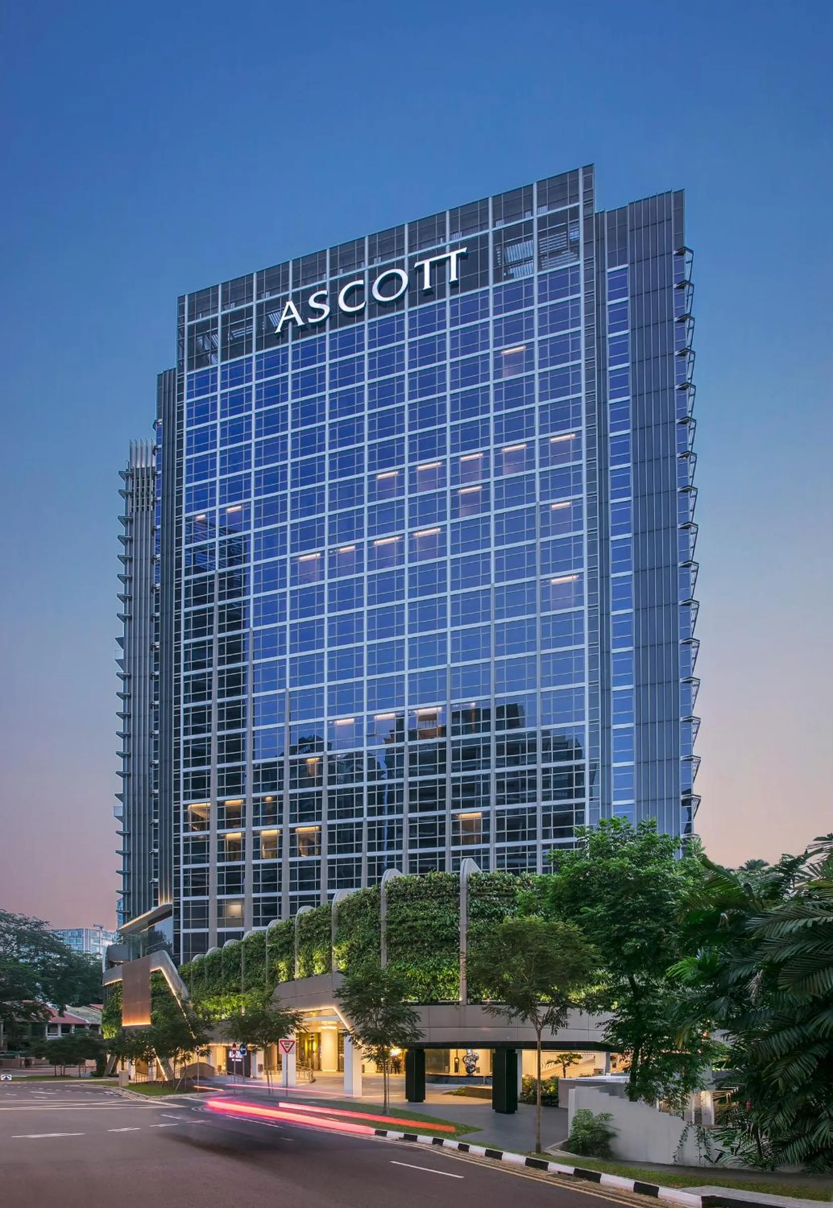 Facade/entrance in Ascott Orchard Singapore