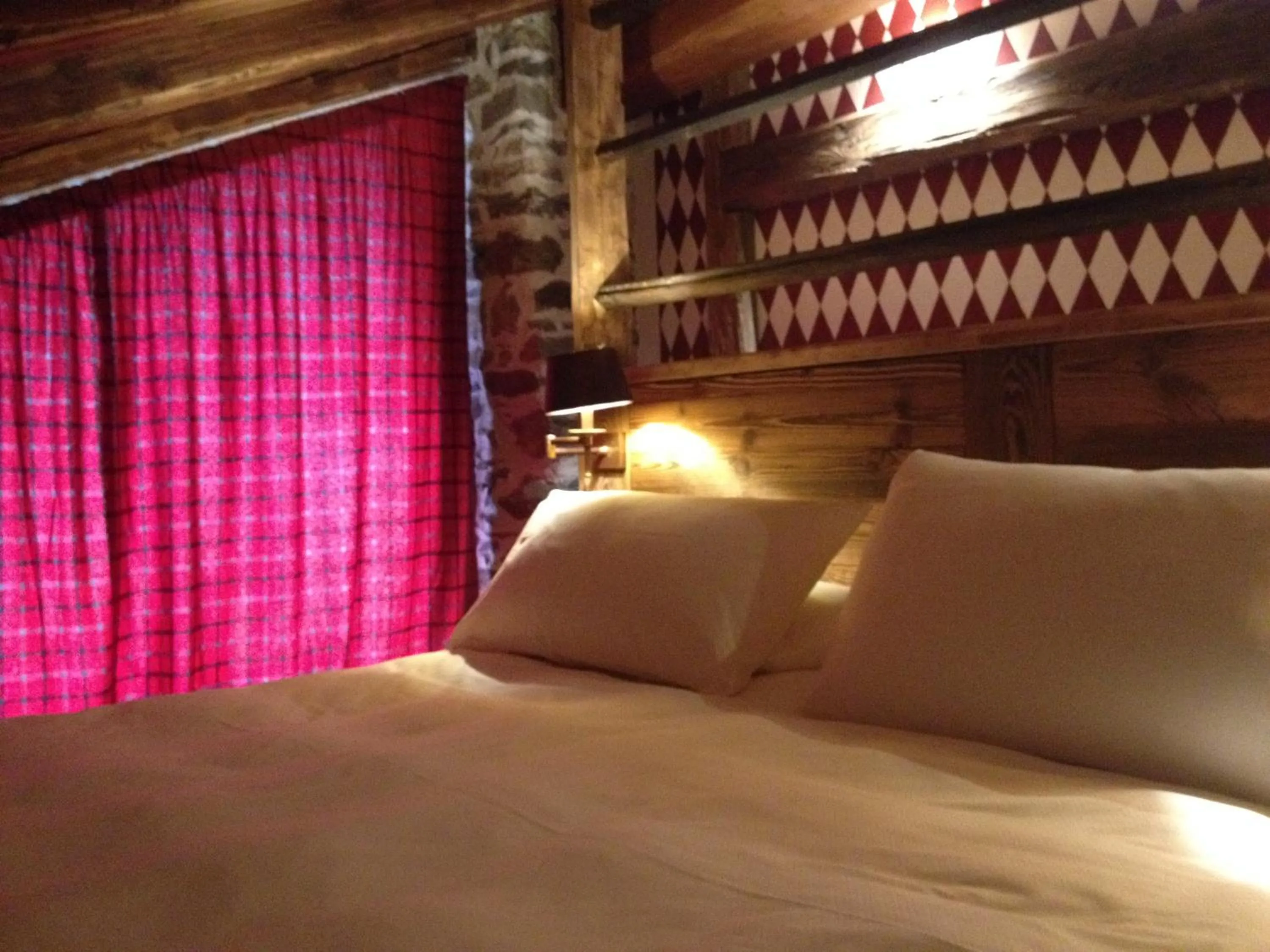 Bed in Hotel Chateau Blanc