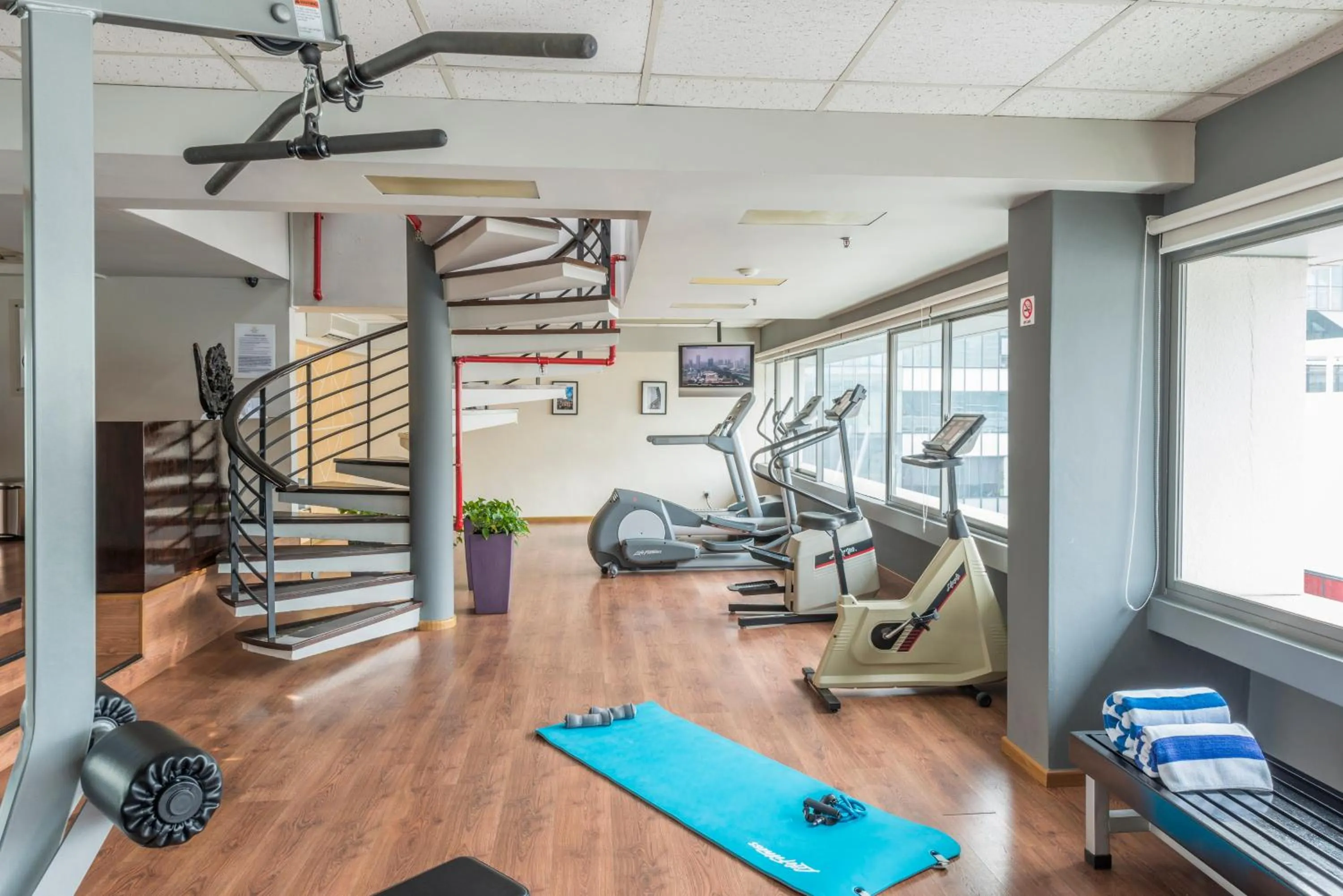Fitness centre/facilities in Orchard Point Serviced Apartments