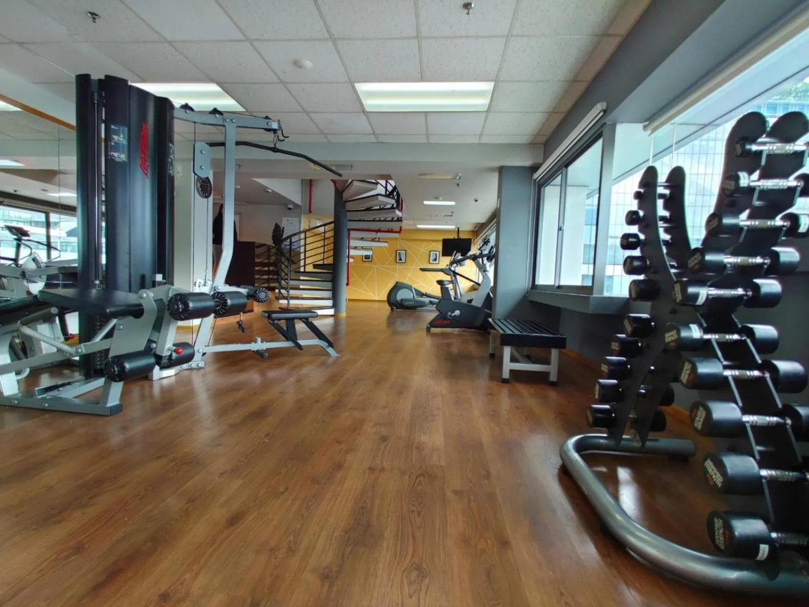 Fitness centre/facilities in Orchard Point Serviced Apartments