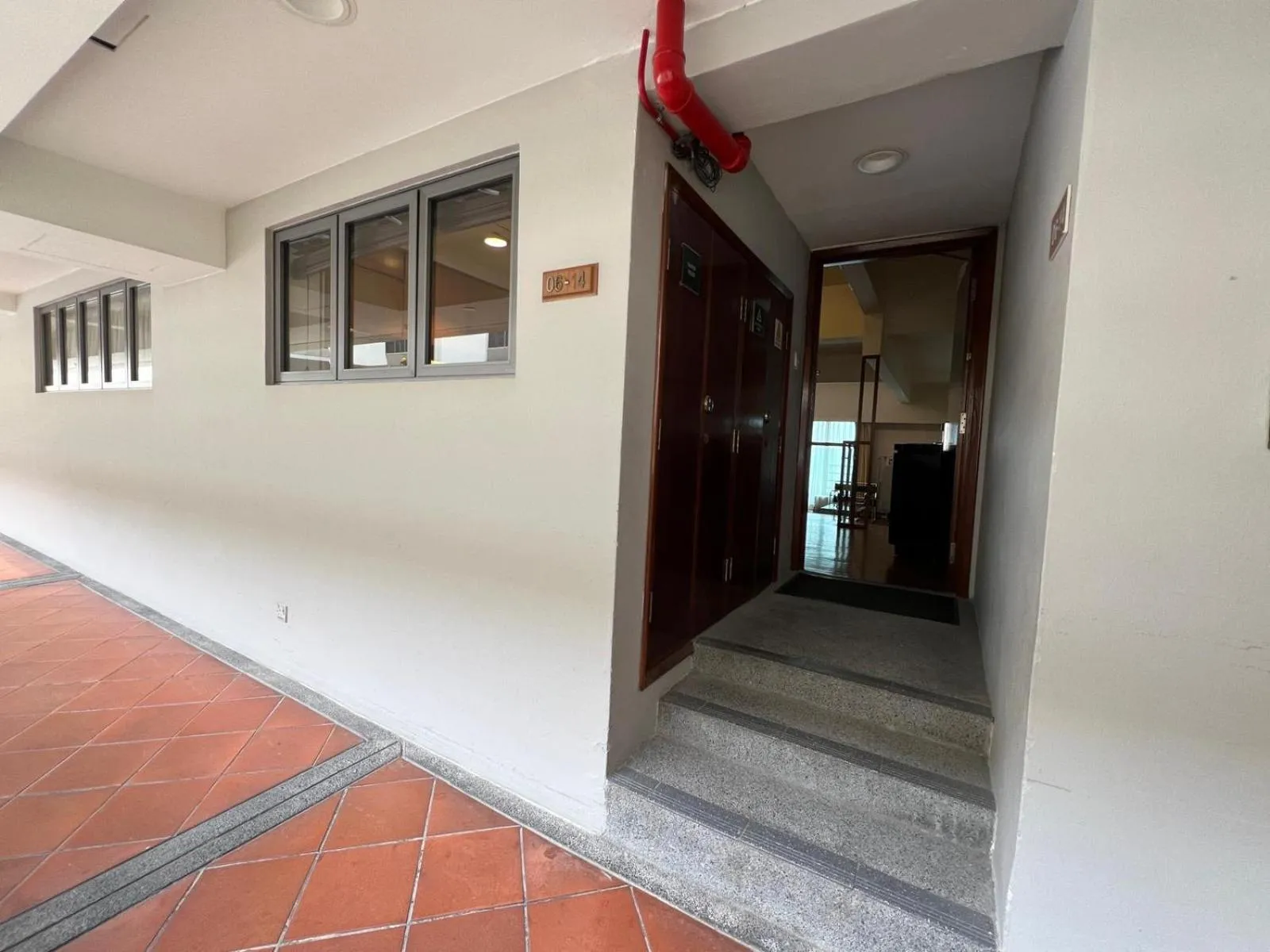 Facade/entrance in Orchard Point Serviced Apartments