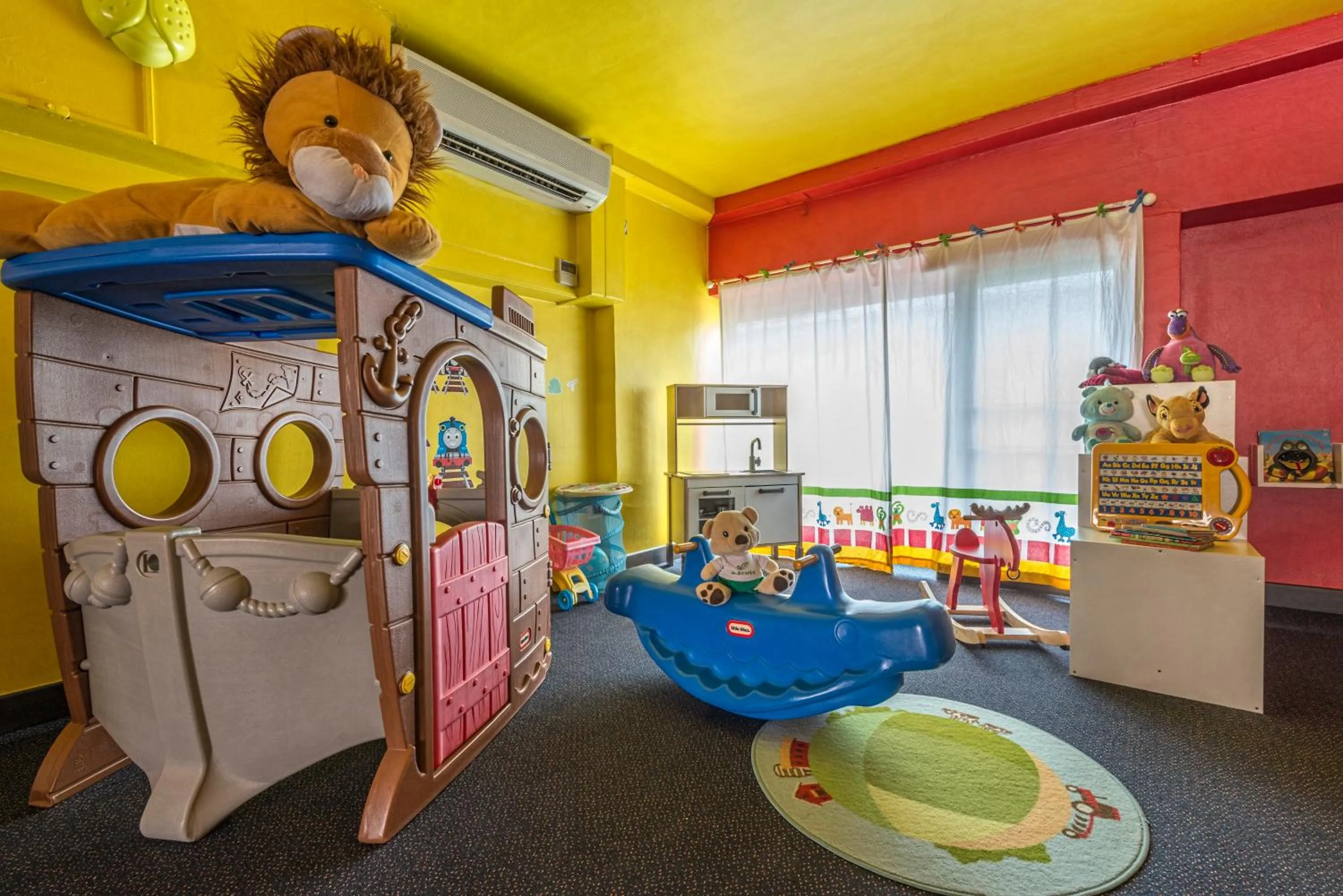 Children play ground in Orchard Point Serviced Apartments