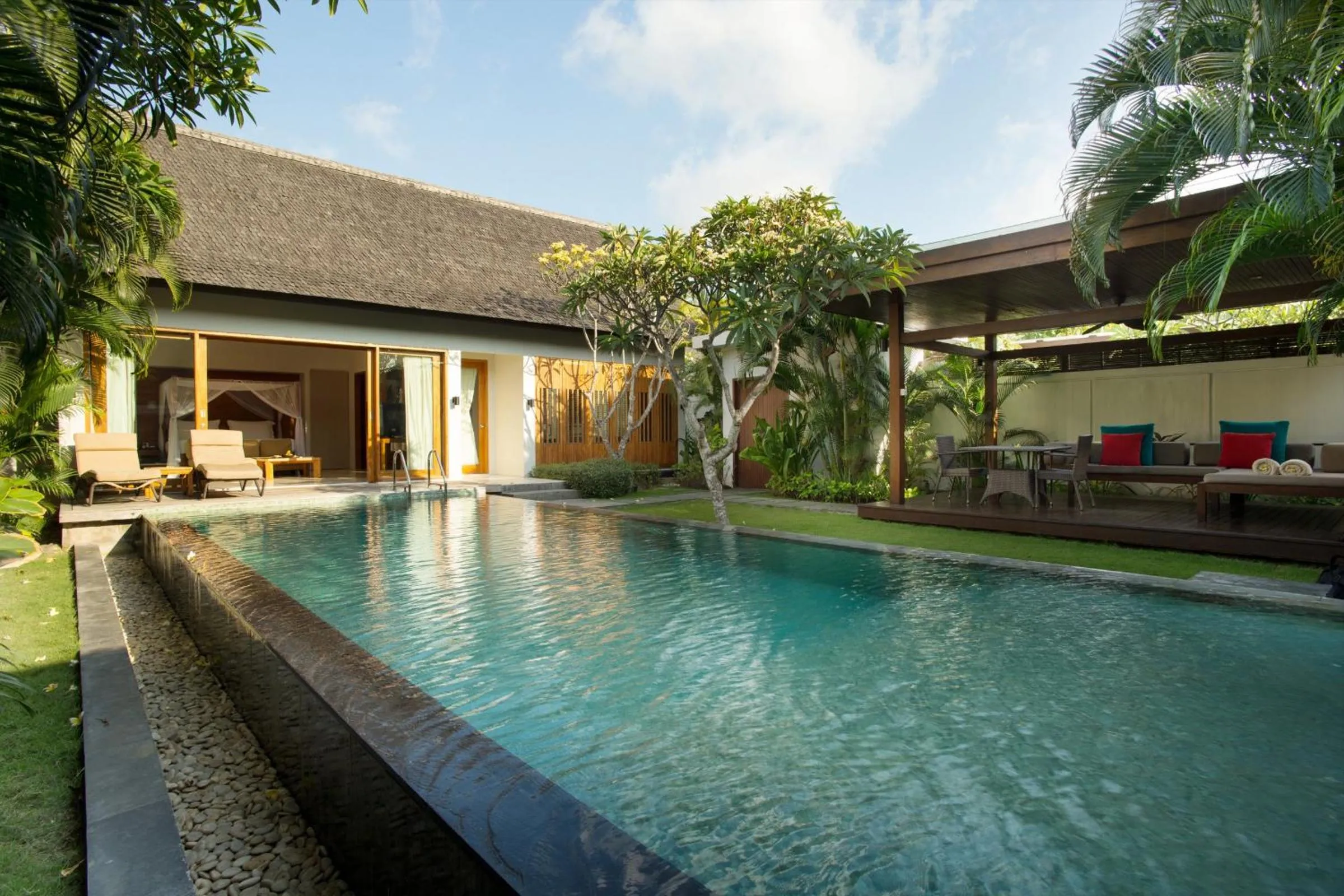 Garden view in The Samaya Seminyak Bali