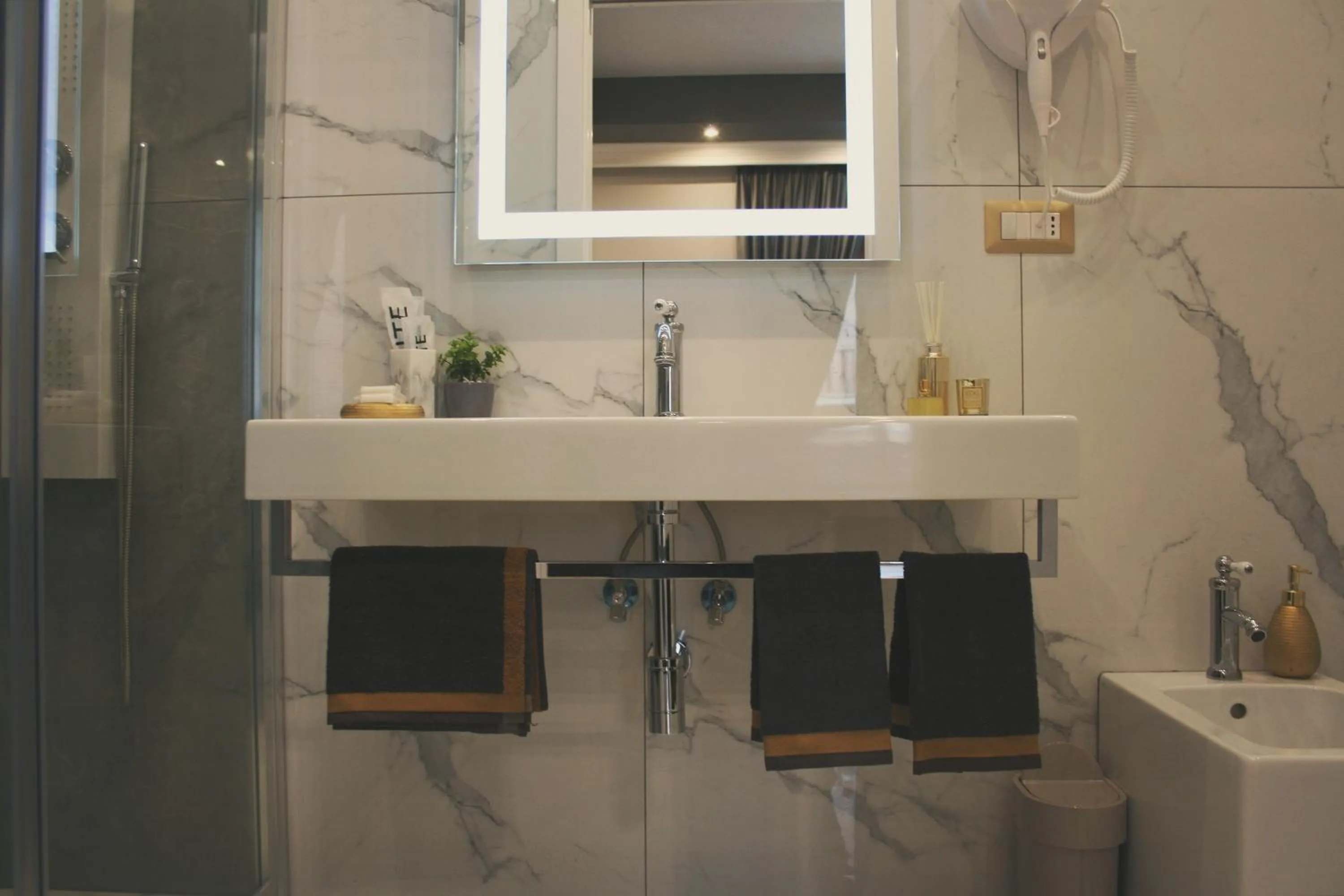 Bathroom in Hotel Roma Vaticano