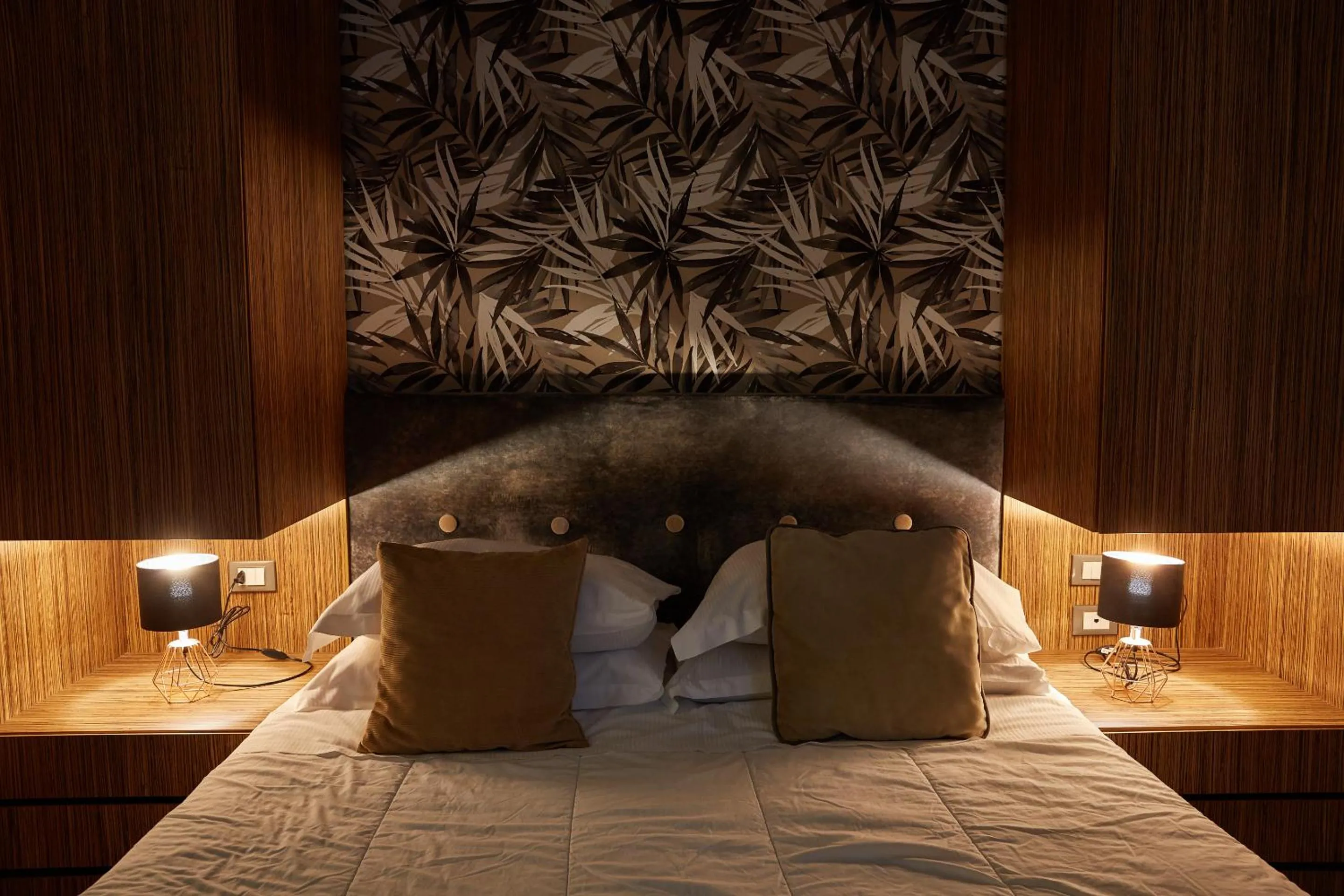 Bed in Hotel Roma Vaticano