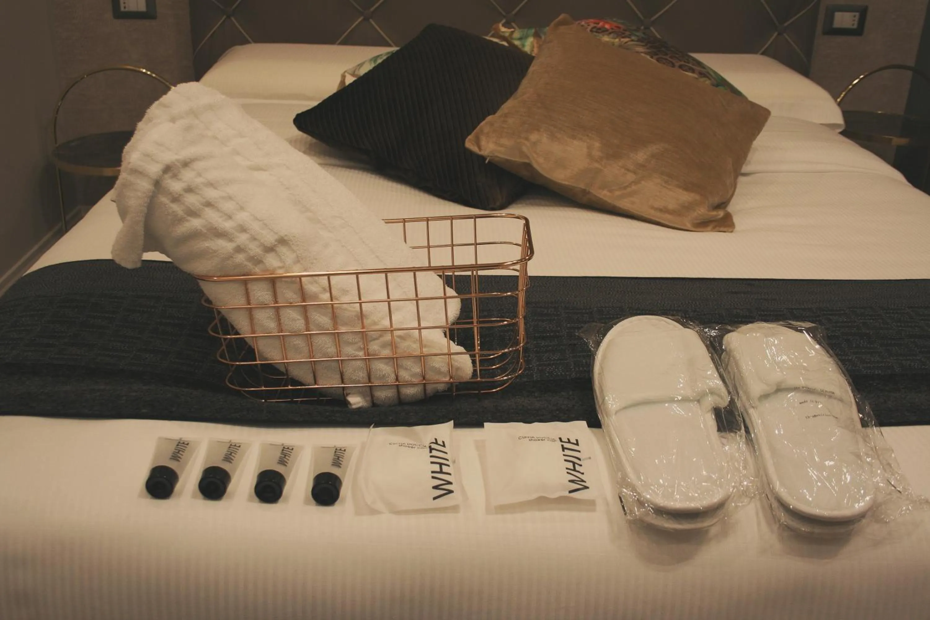 Bed in Hotel Roma Vaticano