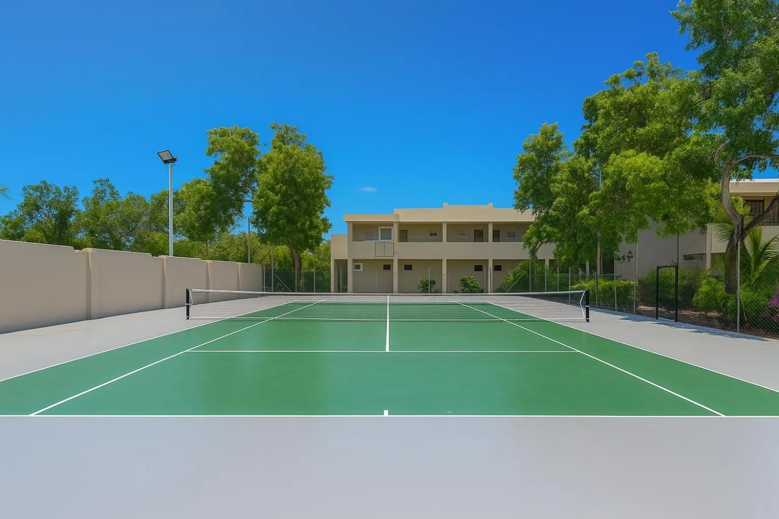 Tennis court in Diamonds Mapenzi Beach