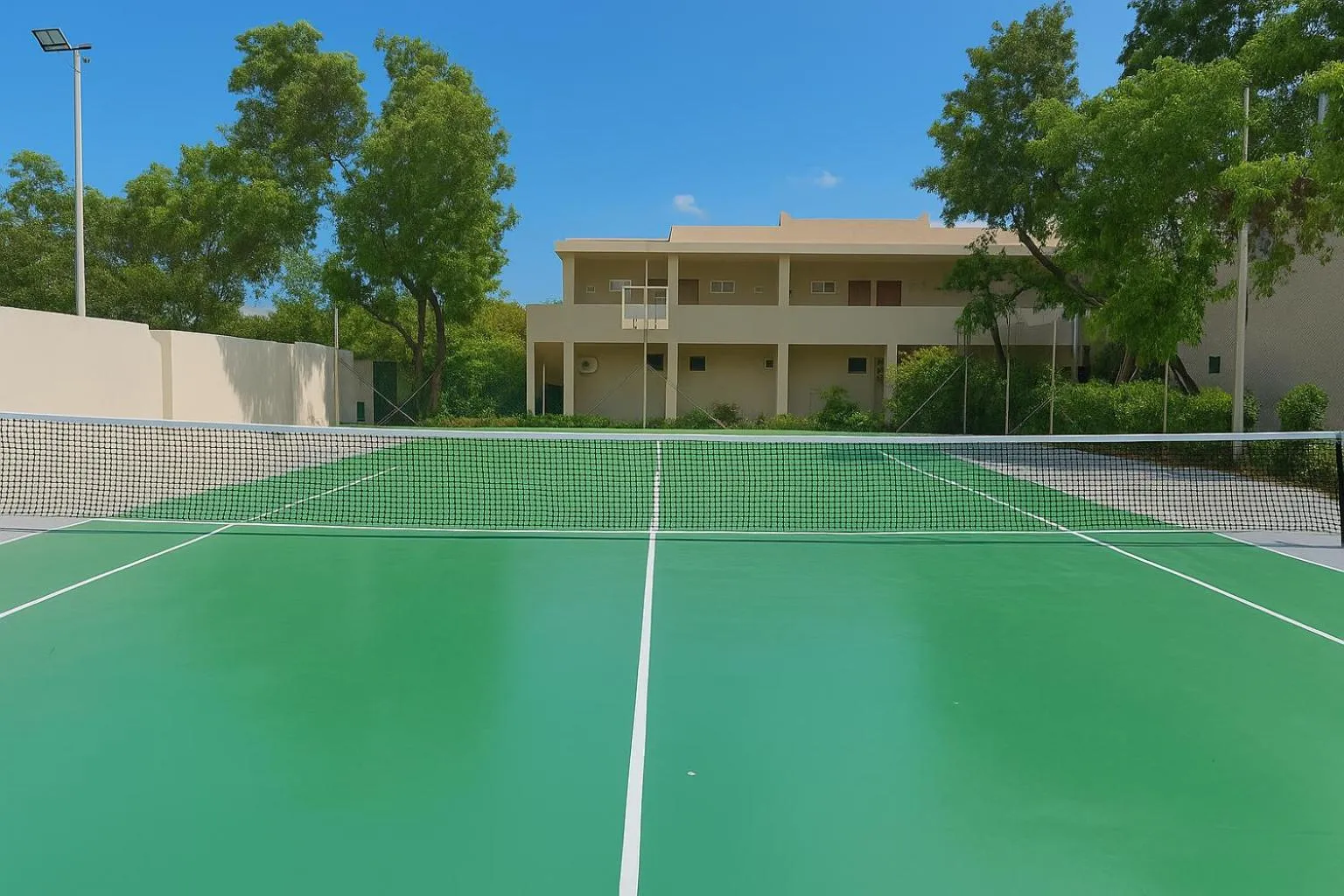 Tennis court in Diamonds Mapenzi Beach
