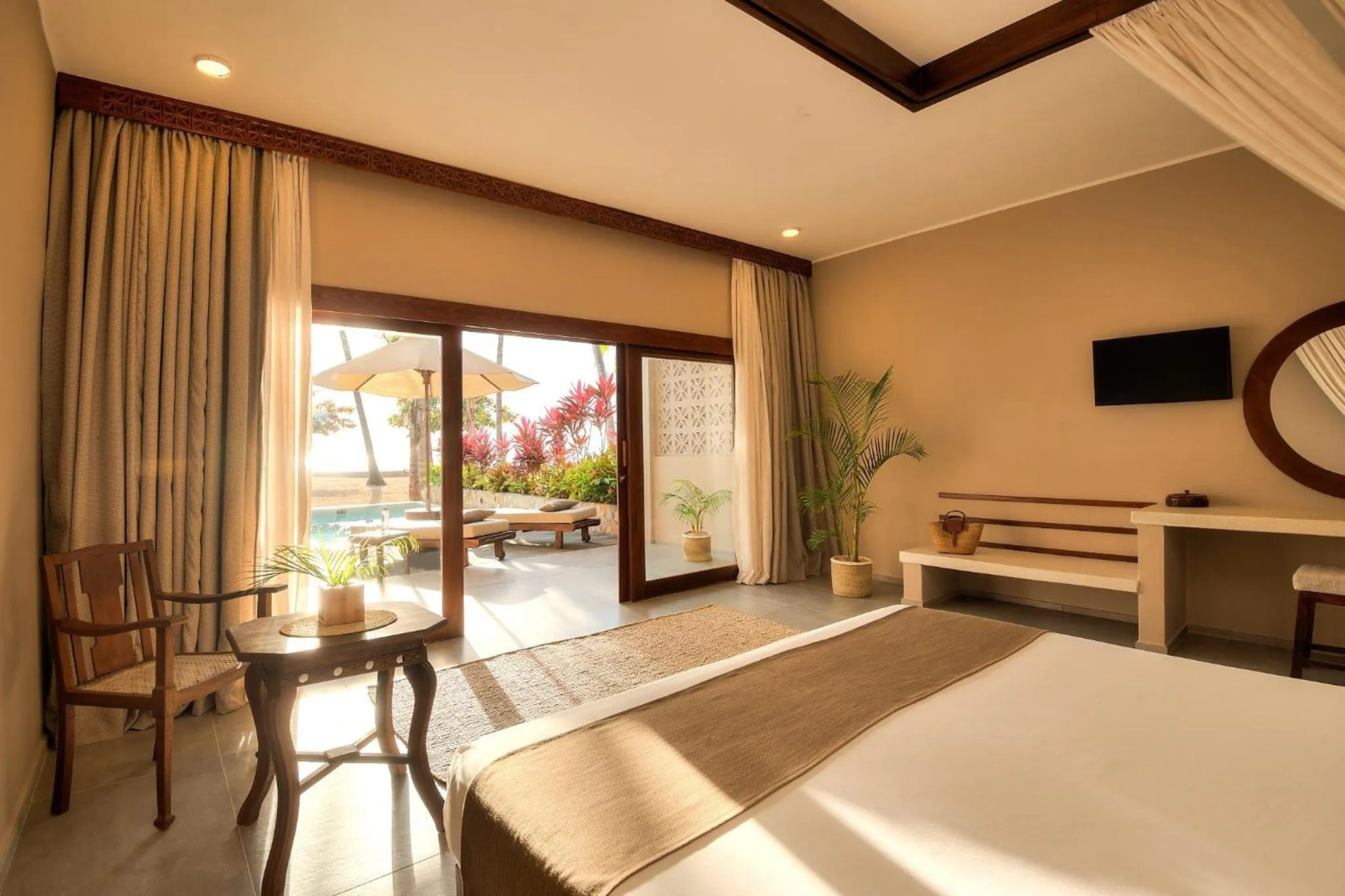 Bedroom, Bed in Diamonds Mapenzi Beach