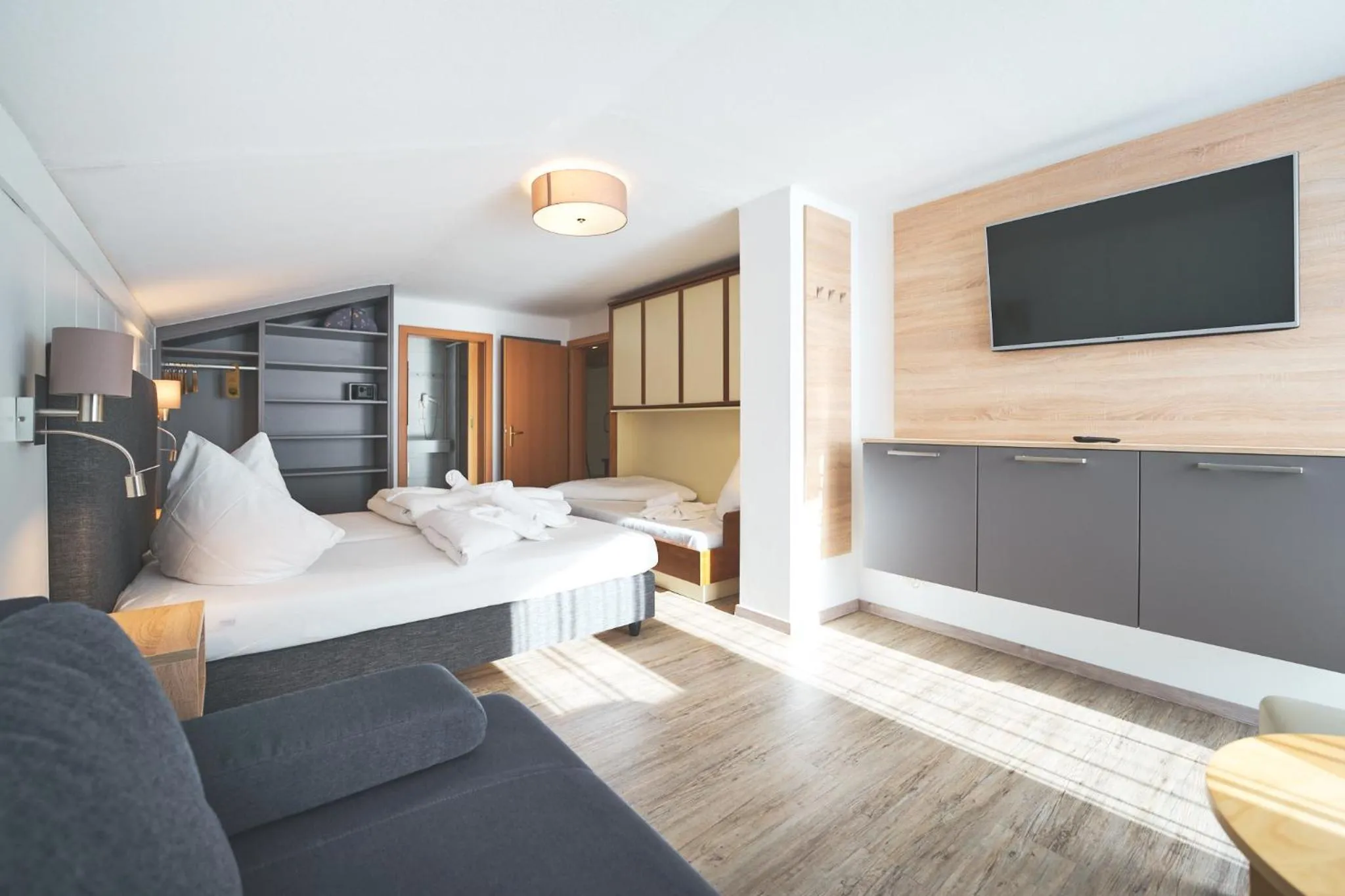 Bed in Hotel Gamshag