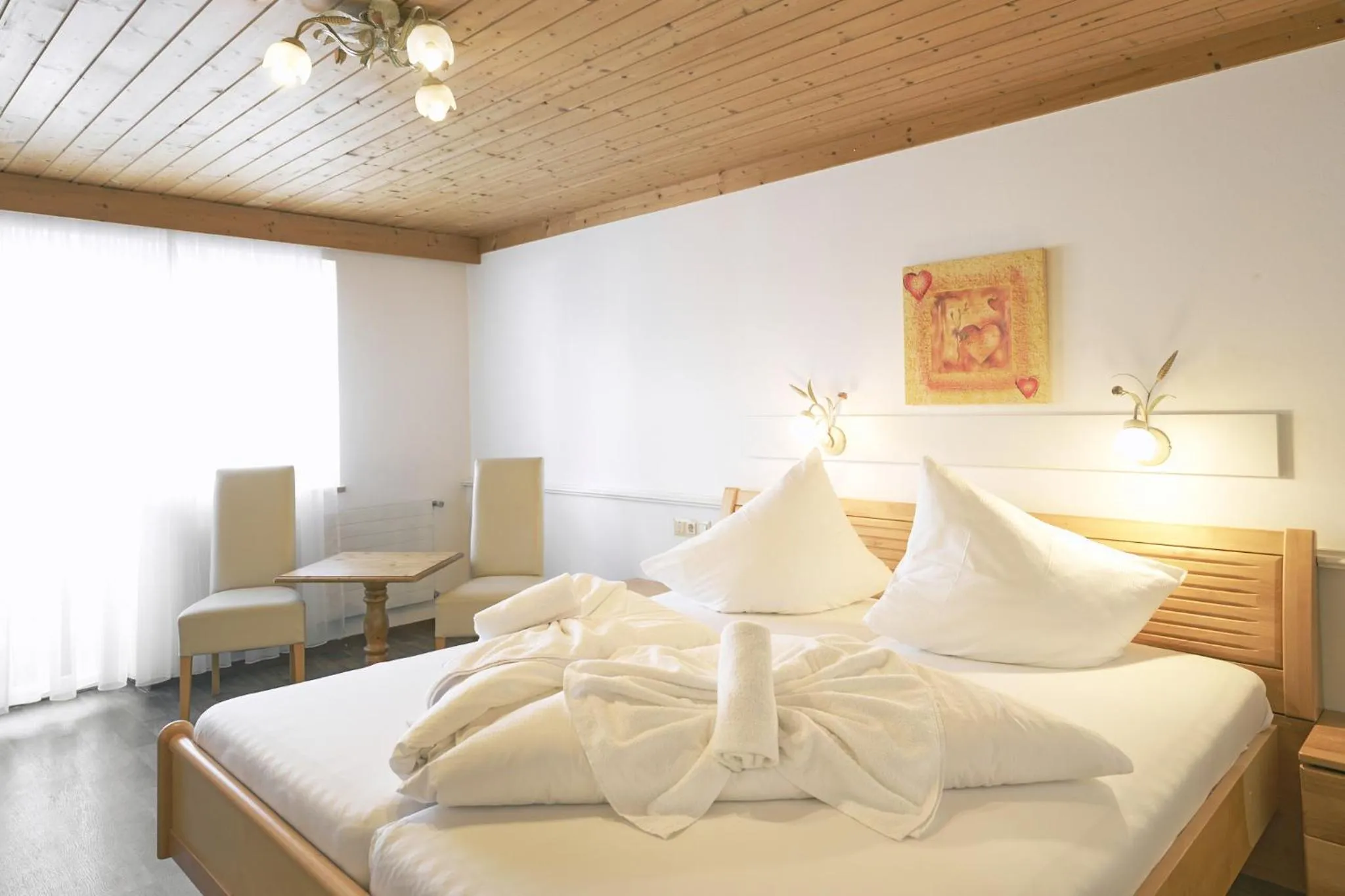 Bed in Hotel Gamshag