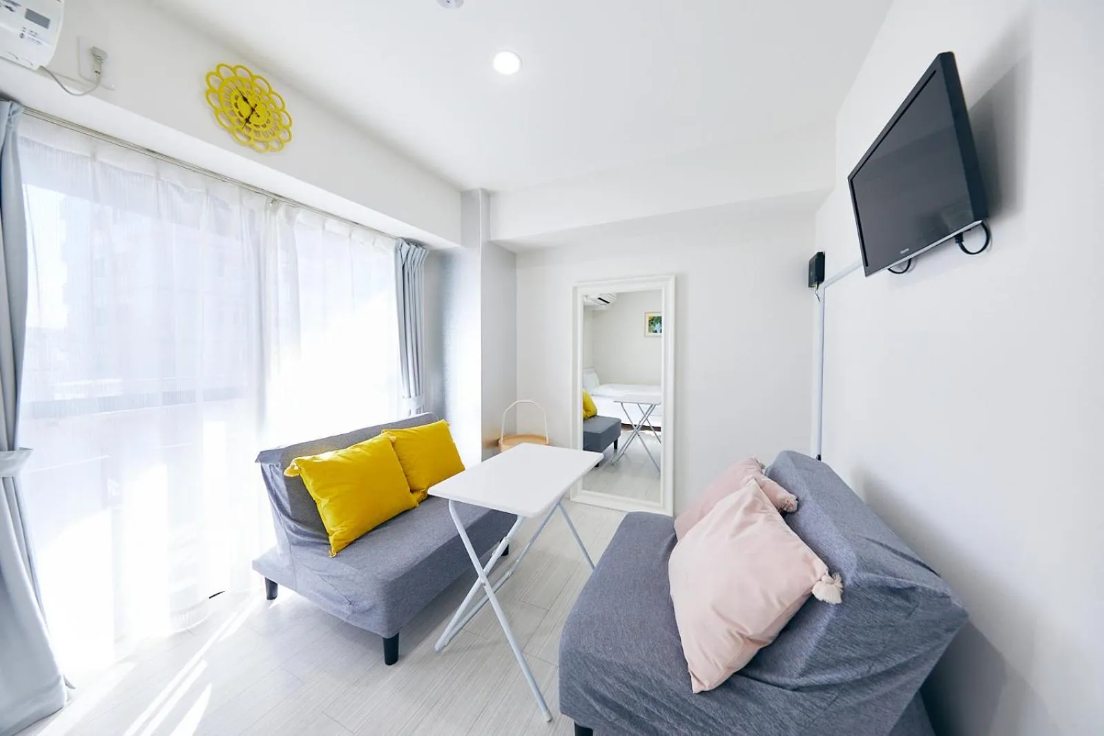 Living room in Montana Flat Yebisu