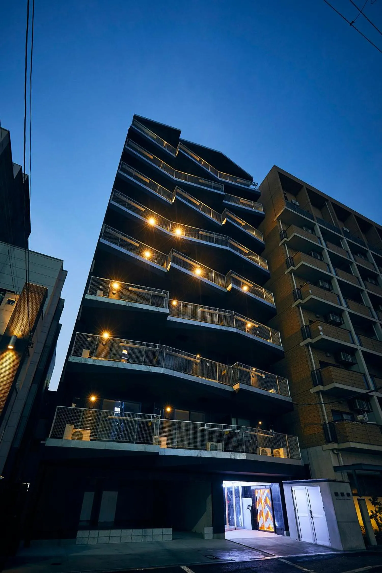 Property building in Montana Flat Yebisu