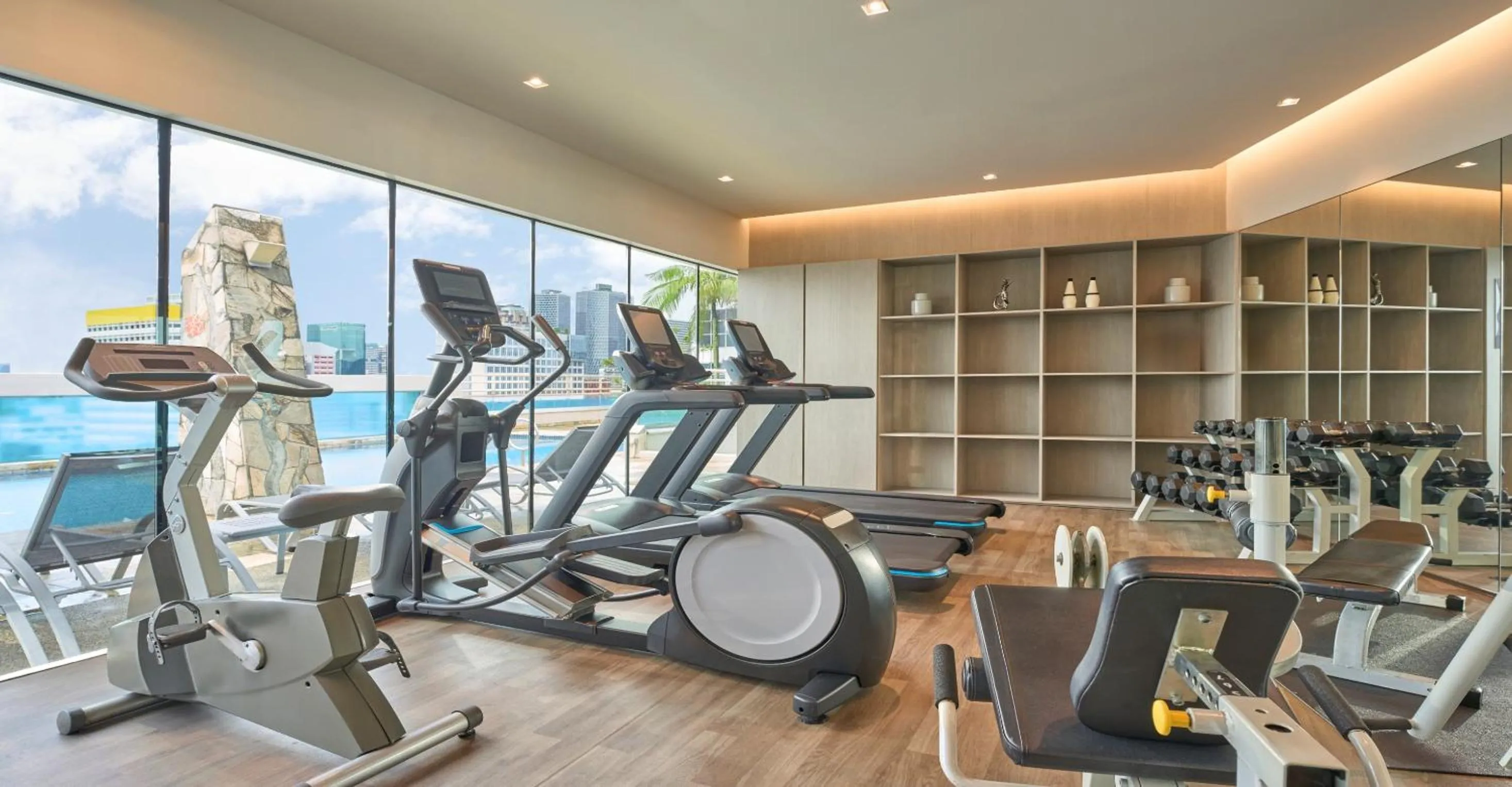 Fitness centre/facilities in Somerset Bencoolen Singapore