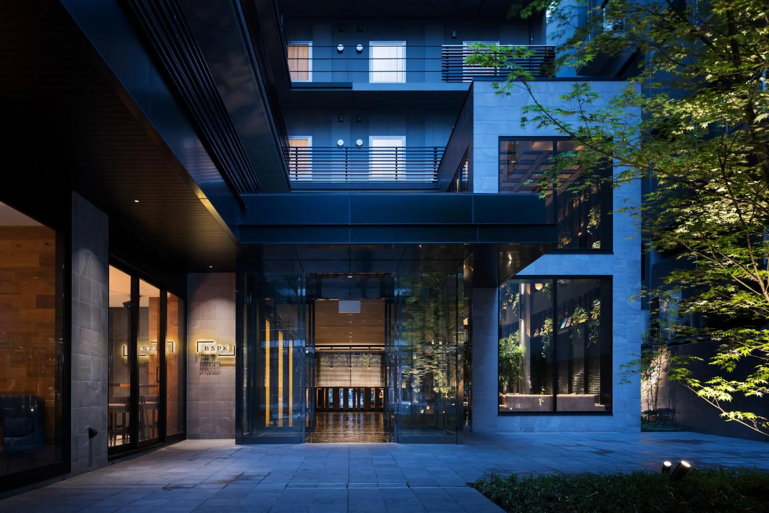 Facade/entrance in Bespoke Hotel Shinsaibashi