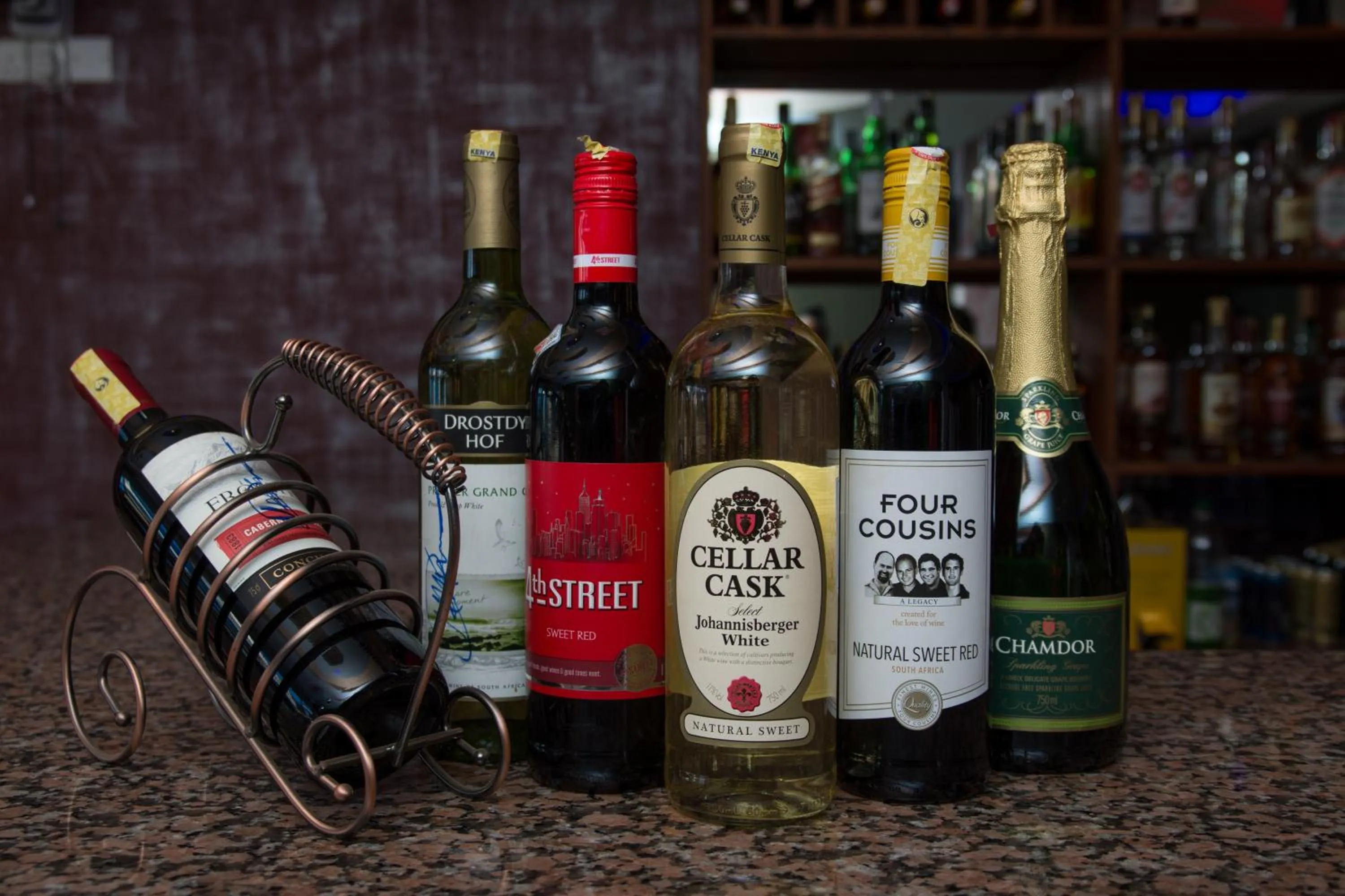 Drinks in Delfirm Hotel