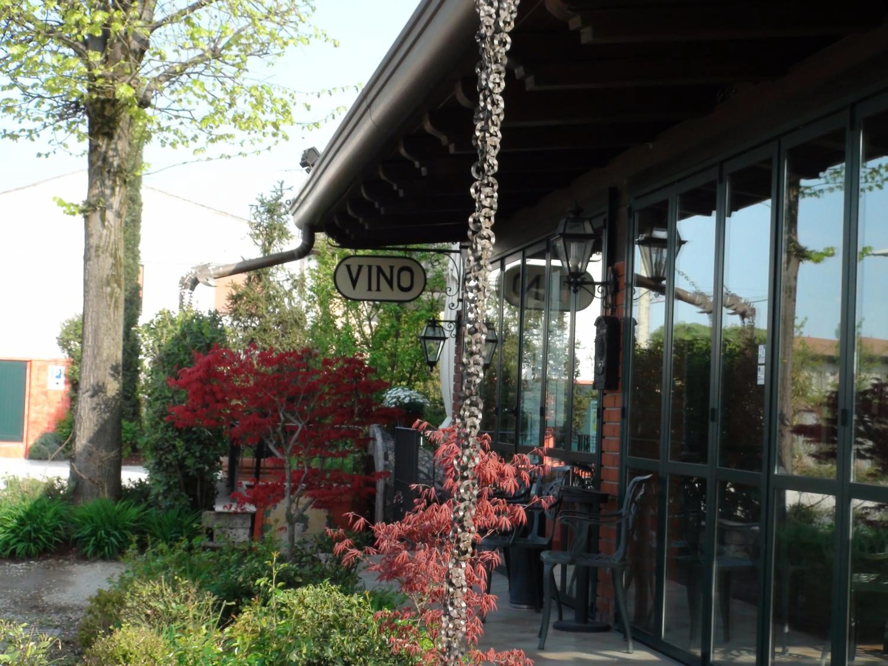 Facade/entrance in Hotel La Campagnola 1926