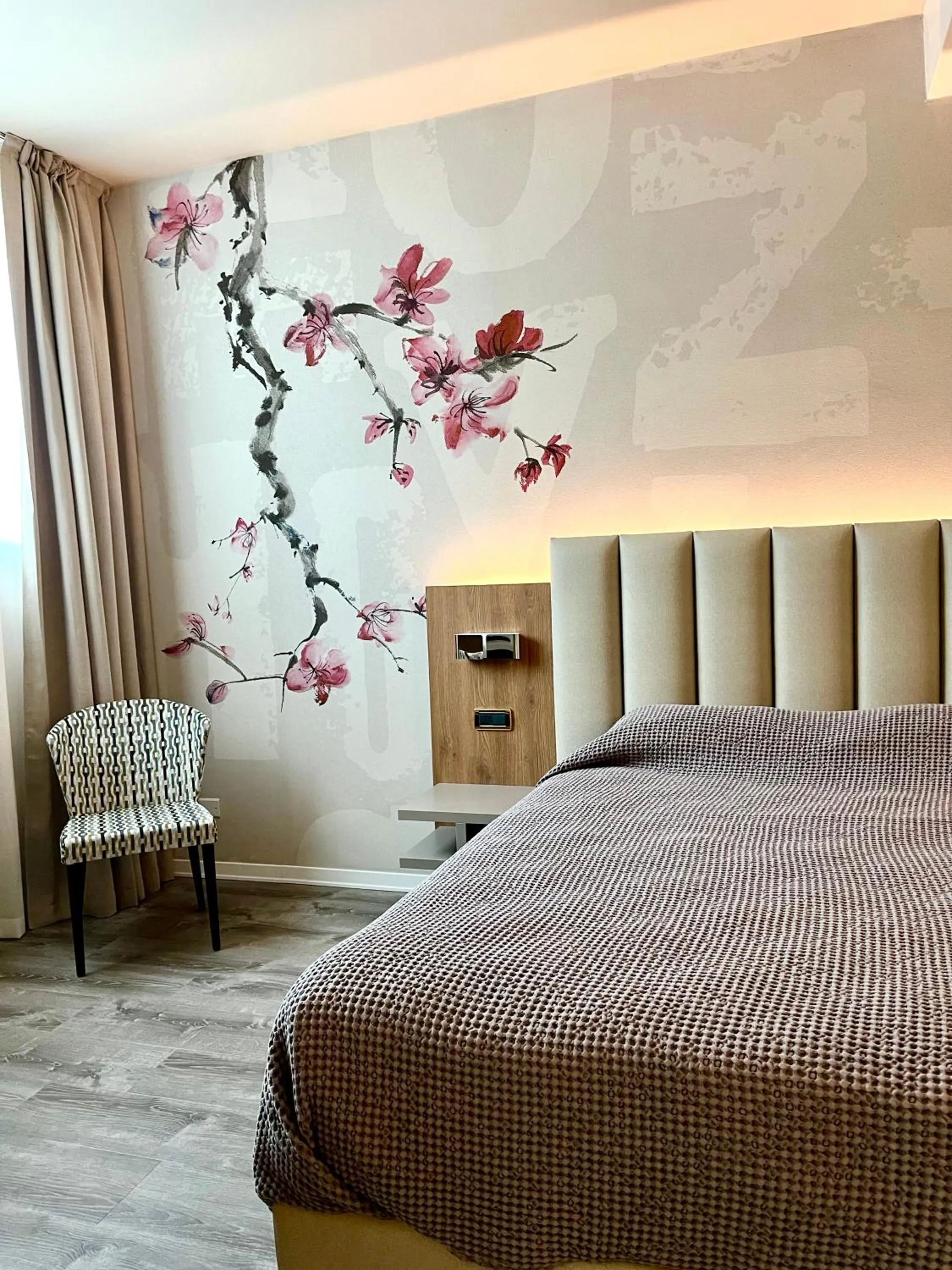 Bedroom, Bed in Hotel La Campagnola 1926